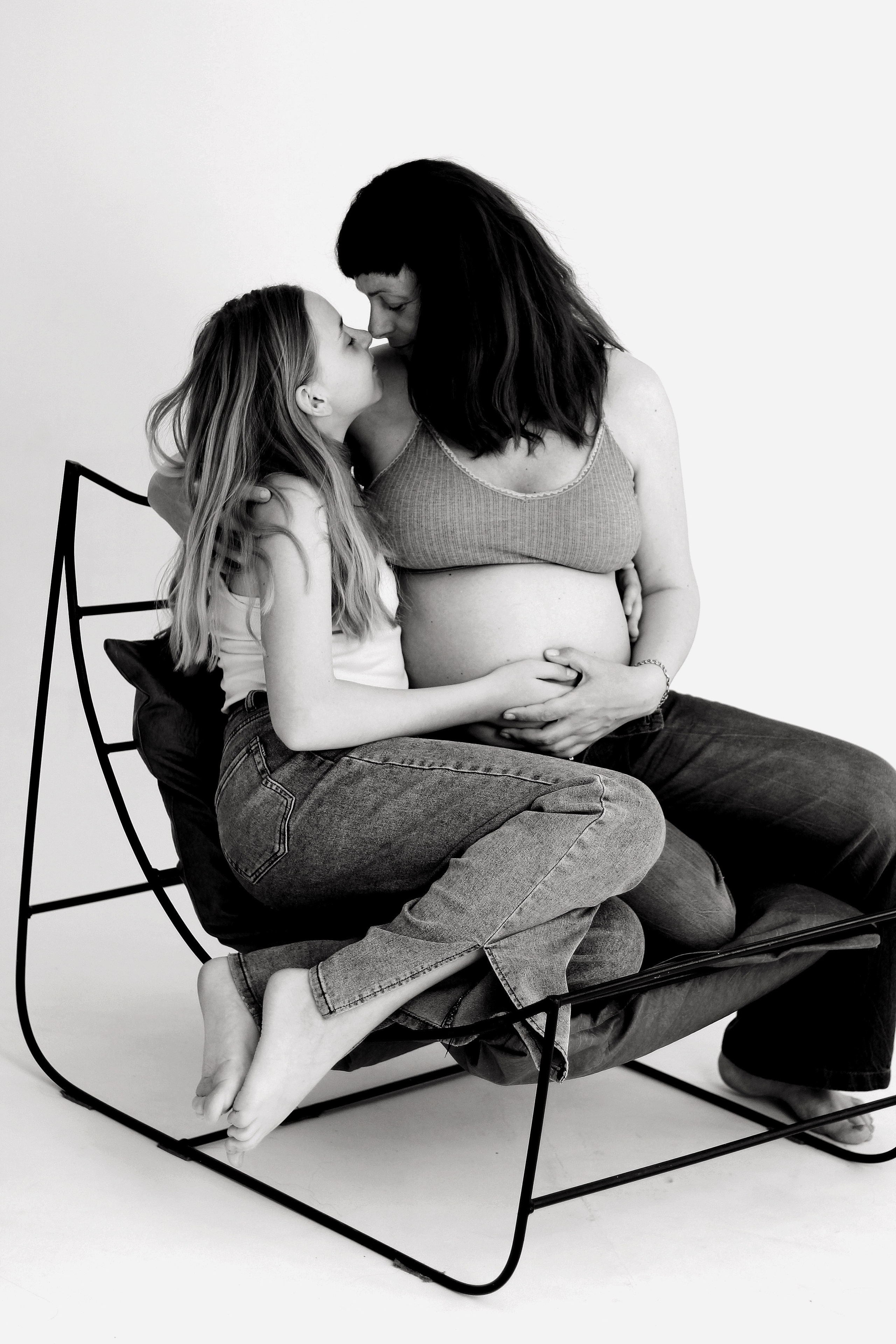 Мама и дочь. Photography Eva