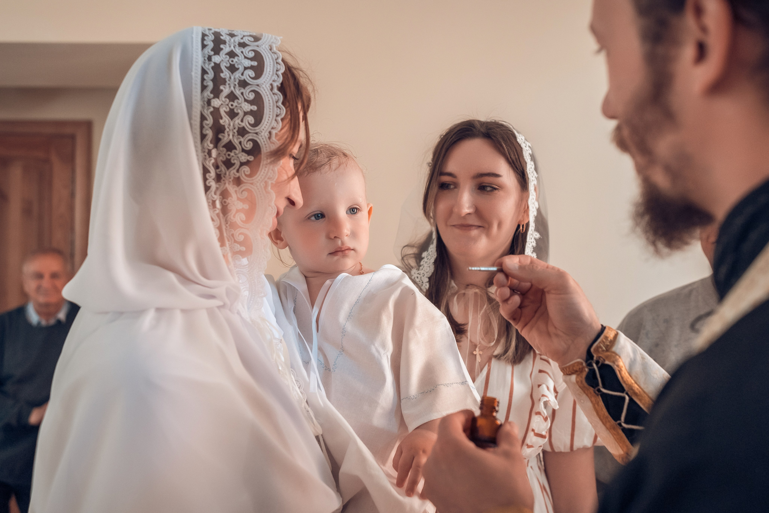Таинство Крещение Фёдора в Казанском храме. Главная