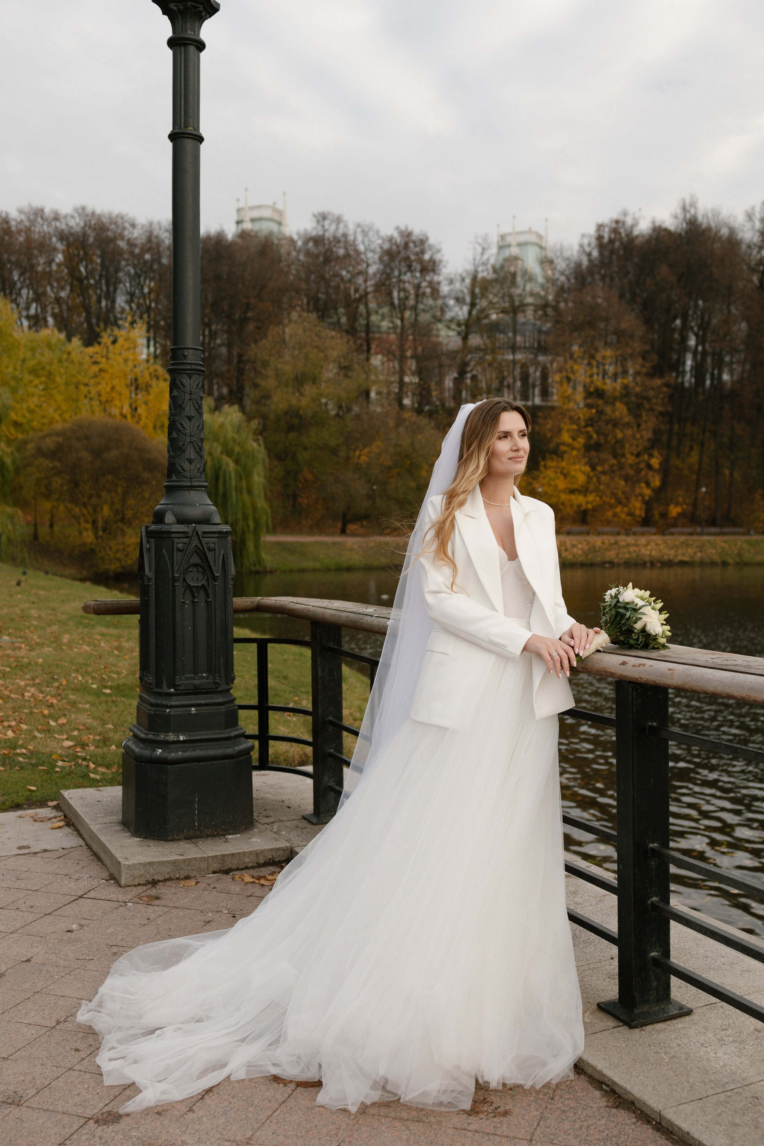 Свадебная прогулка в Царицыно. Семейный фотограф в Москве Аникина Наталья