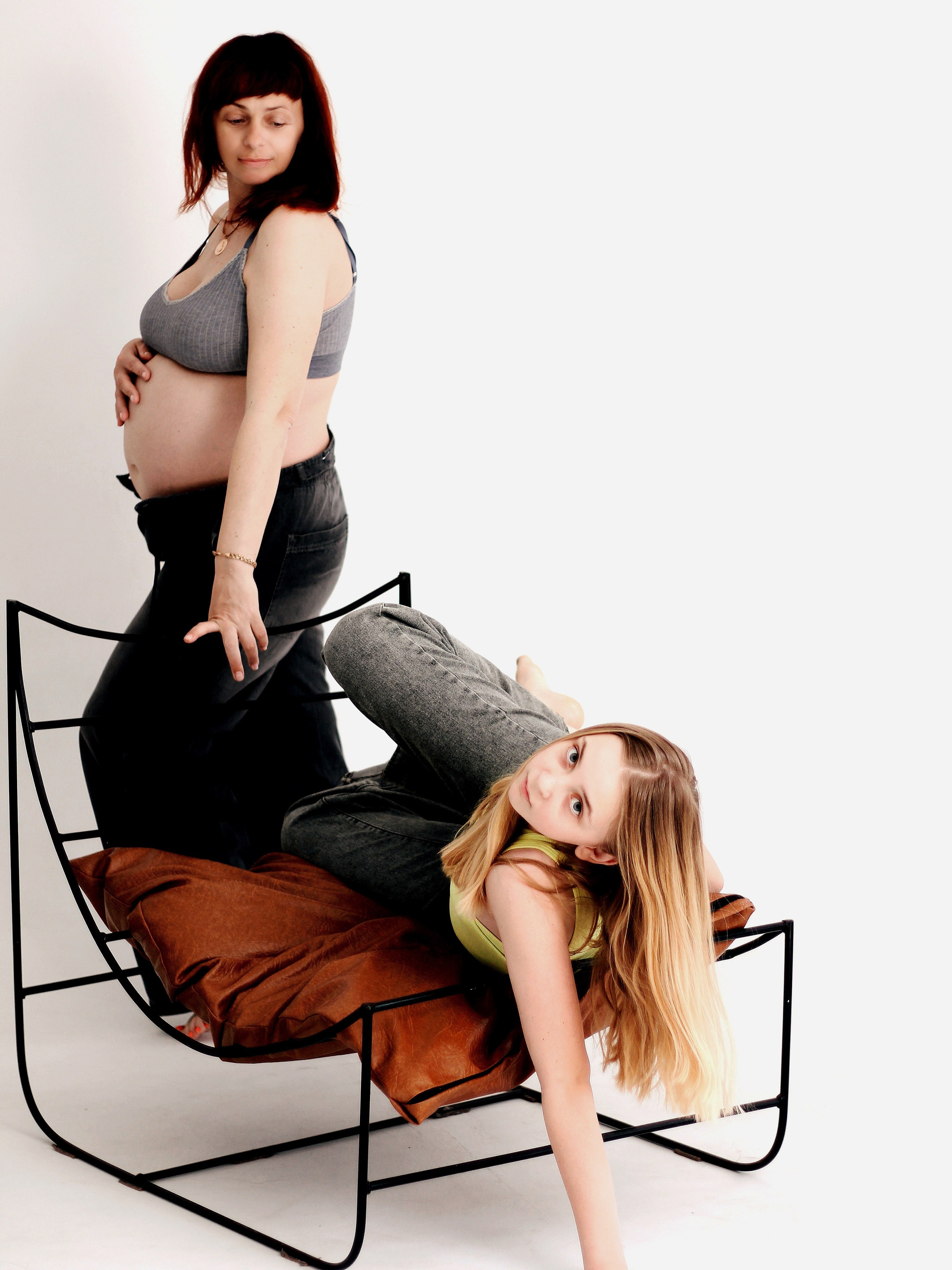 Мама и дочь. Photography Eva