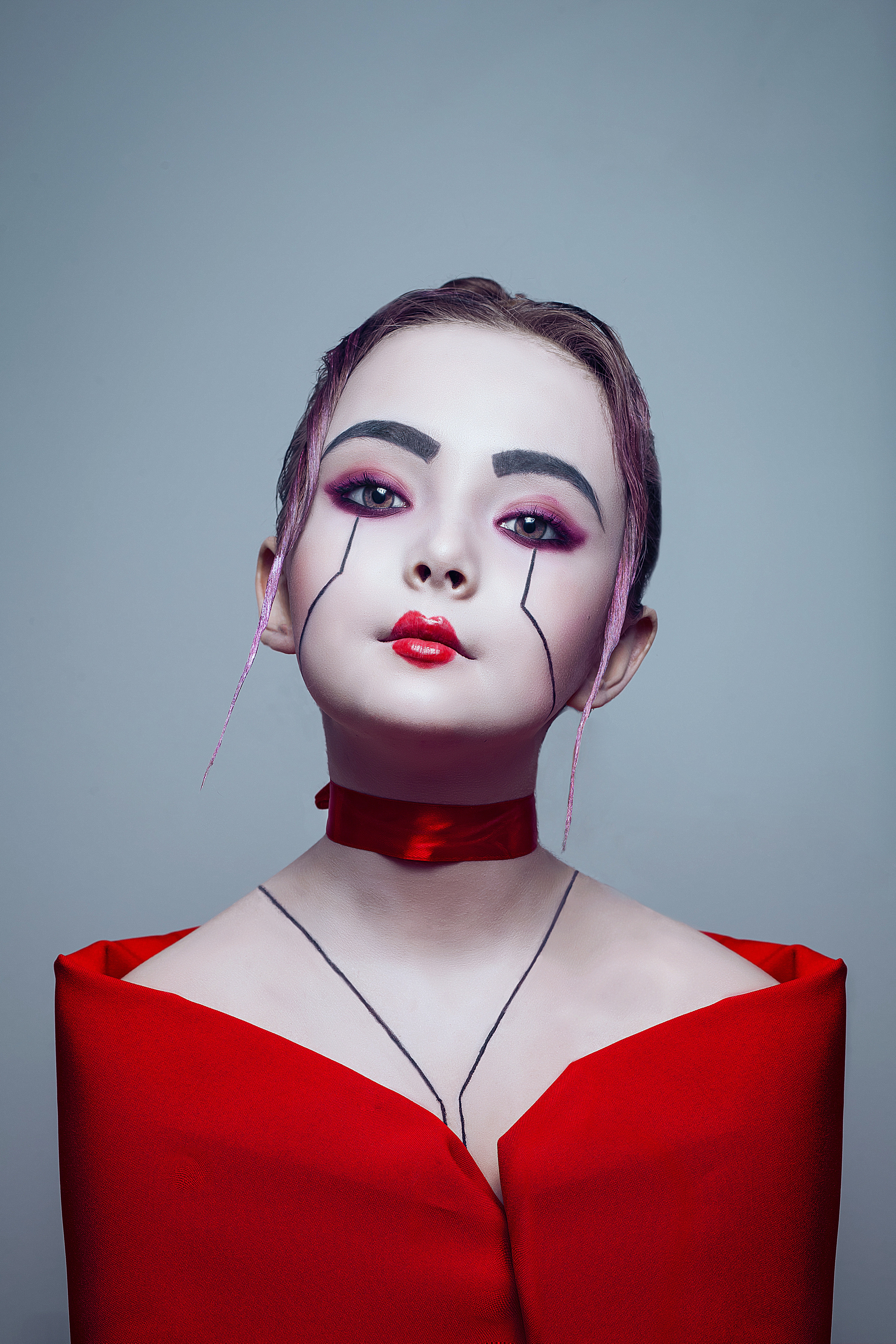 Портретные фотосессии в студии для девушек и парней