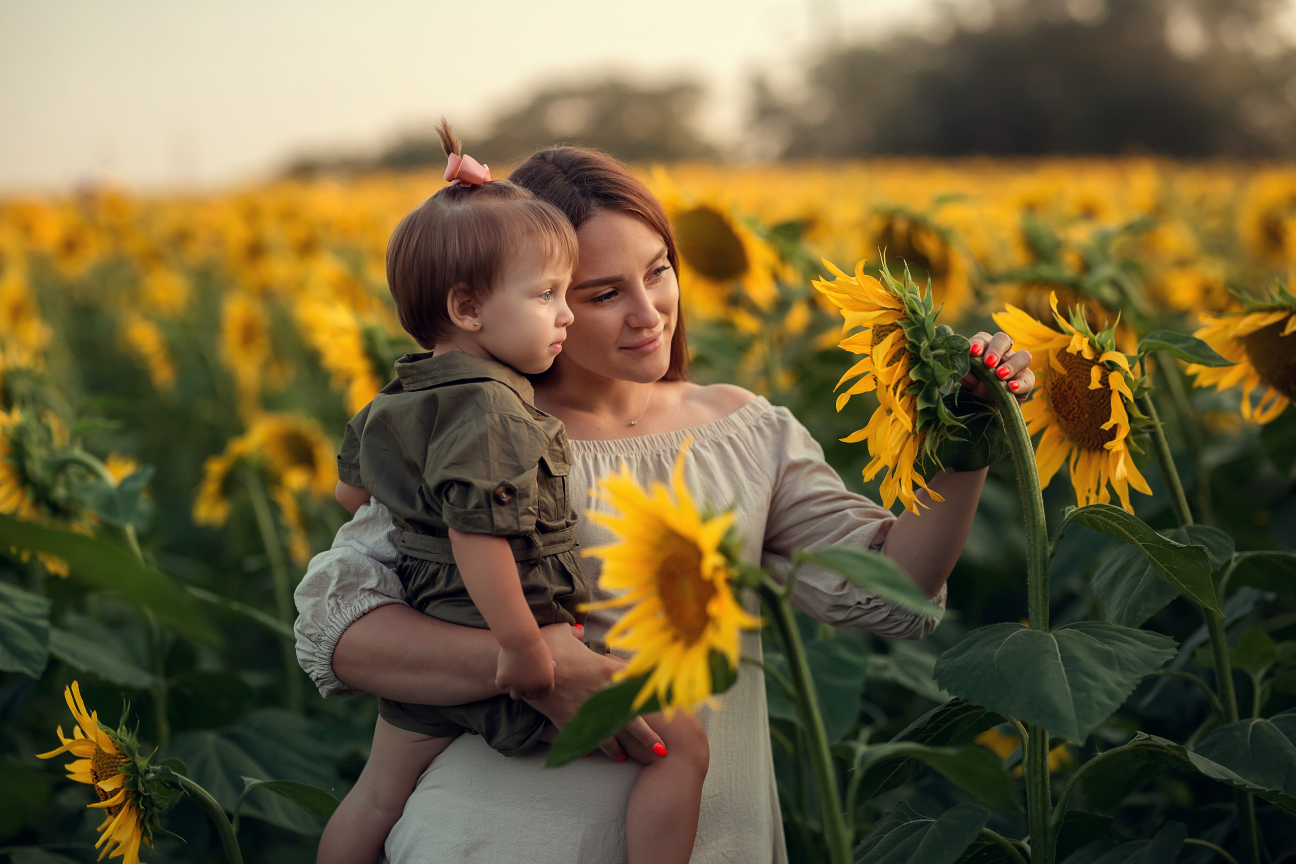 Подсолнухи. Семейный и детский фотограф Екатерина Савёлова