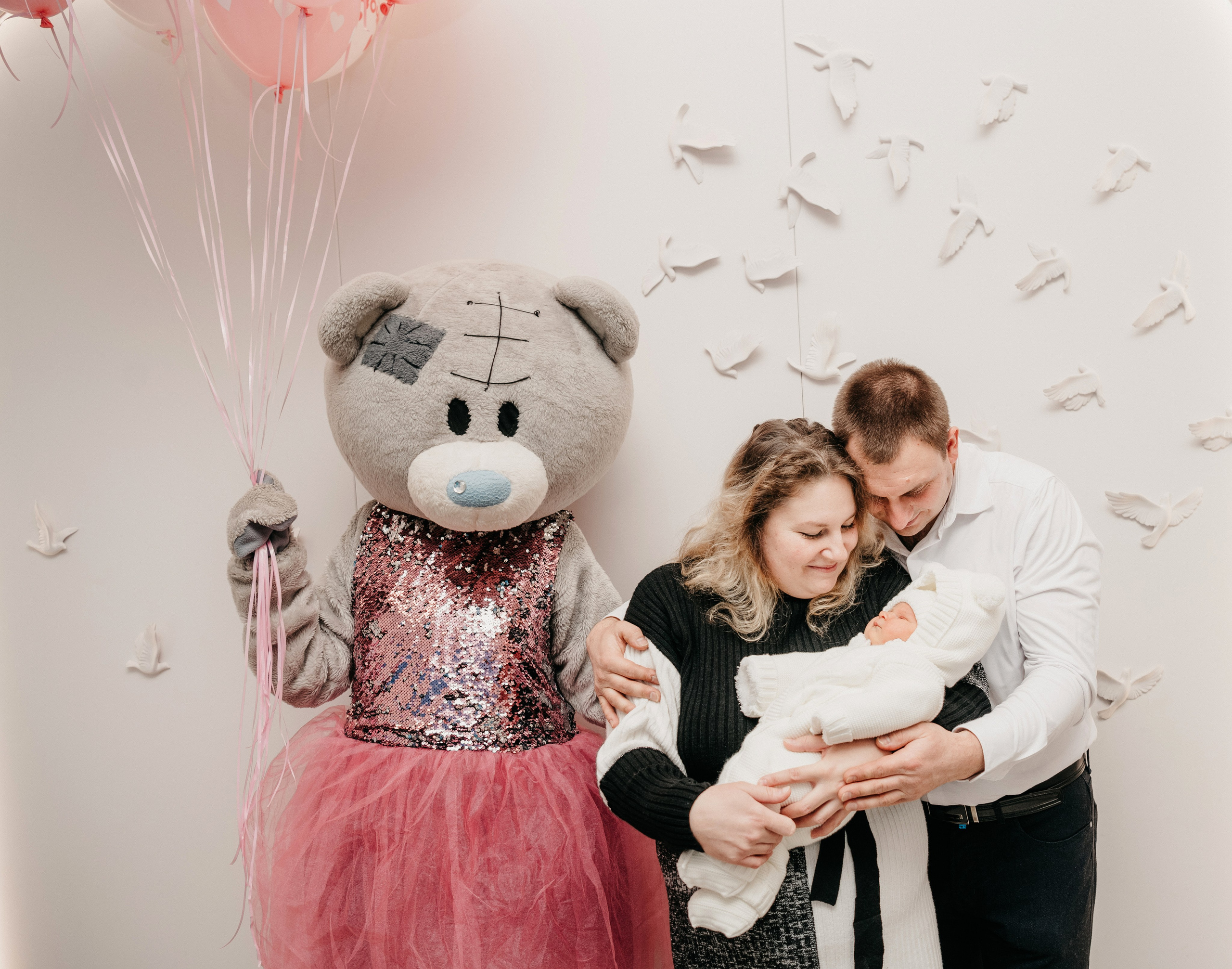 Выписка Александры. Фотограф на выписку из роддома в Москве и МО