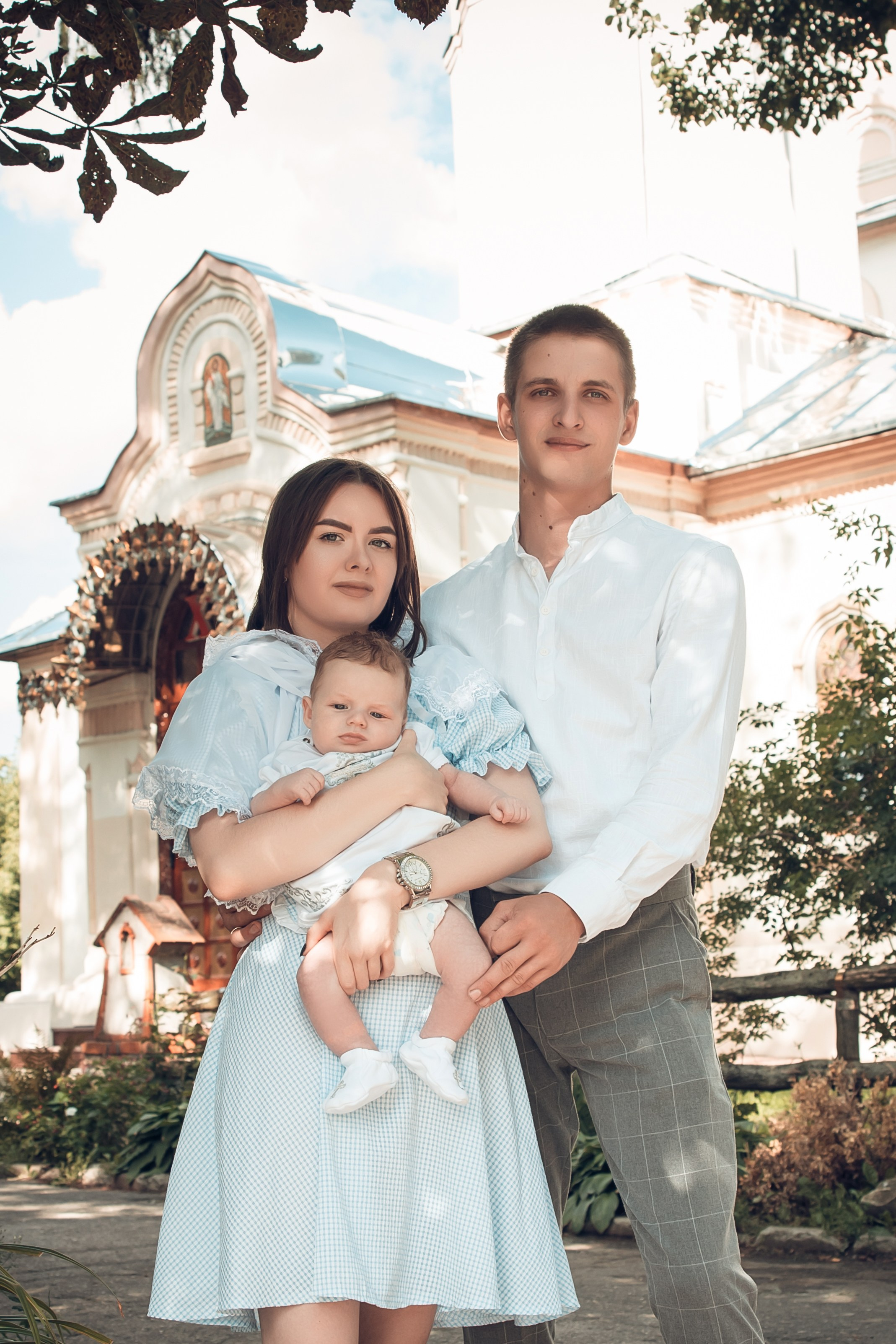 Таинство Крещения Матвея. Спасо-Преображенский храм (Спаса на Яру). Семейный фотограф в Рязани и Рязанской области