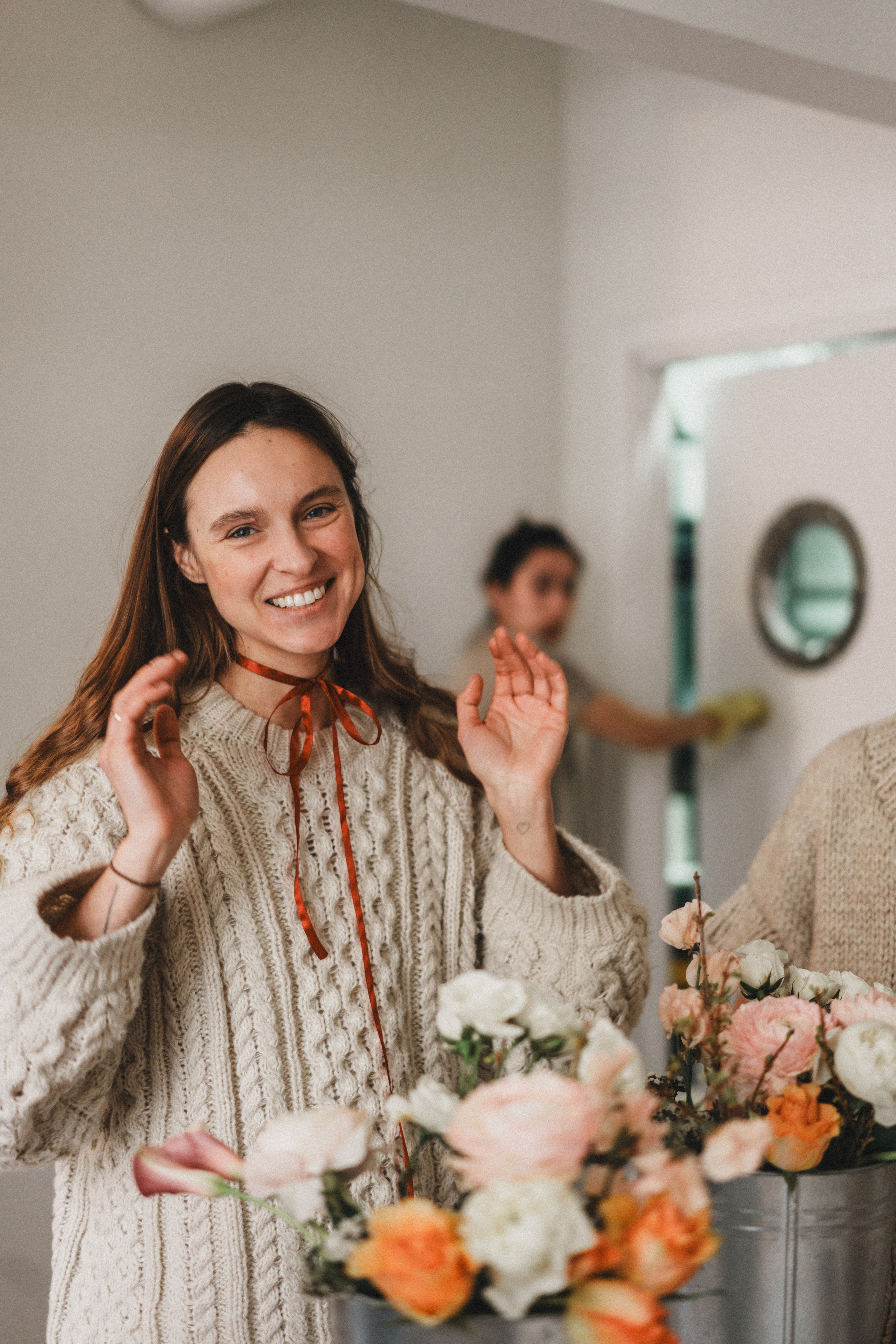 OCHEN' — цветочная встреча 14 февраля. Семейный и детский фотограф и видеограф в Москве, Серпухове и Тарусе Валерия Сорокина