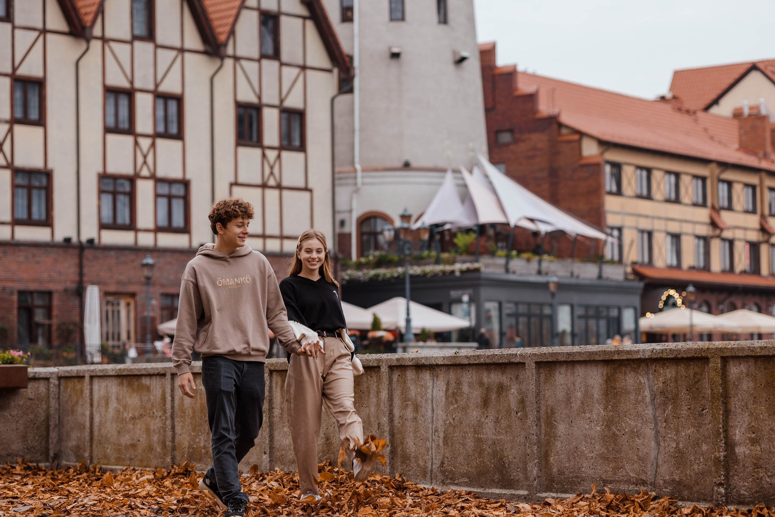 Семейная, золотая осень. Фотограф в Калининграде свадебная фотография, репортажная, фотосессии