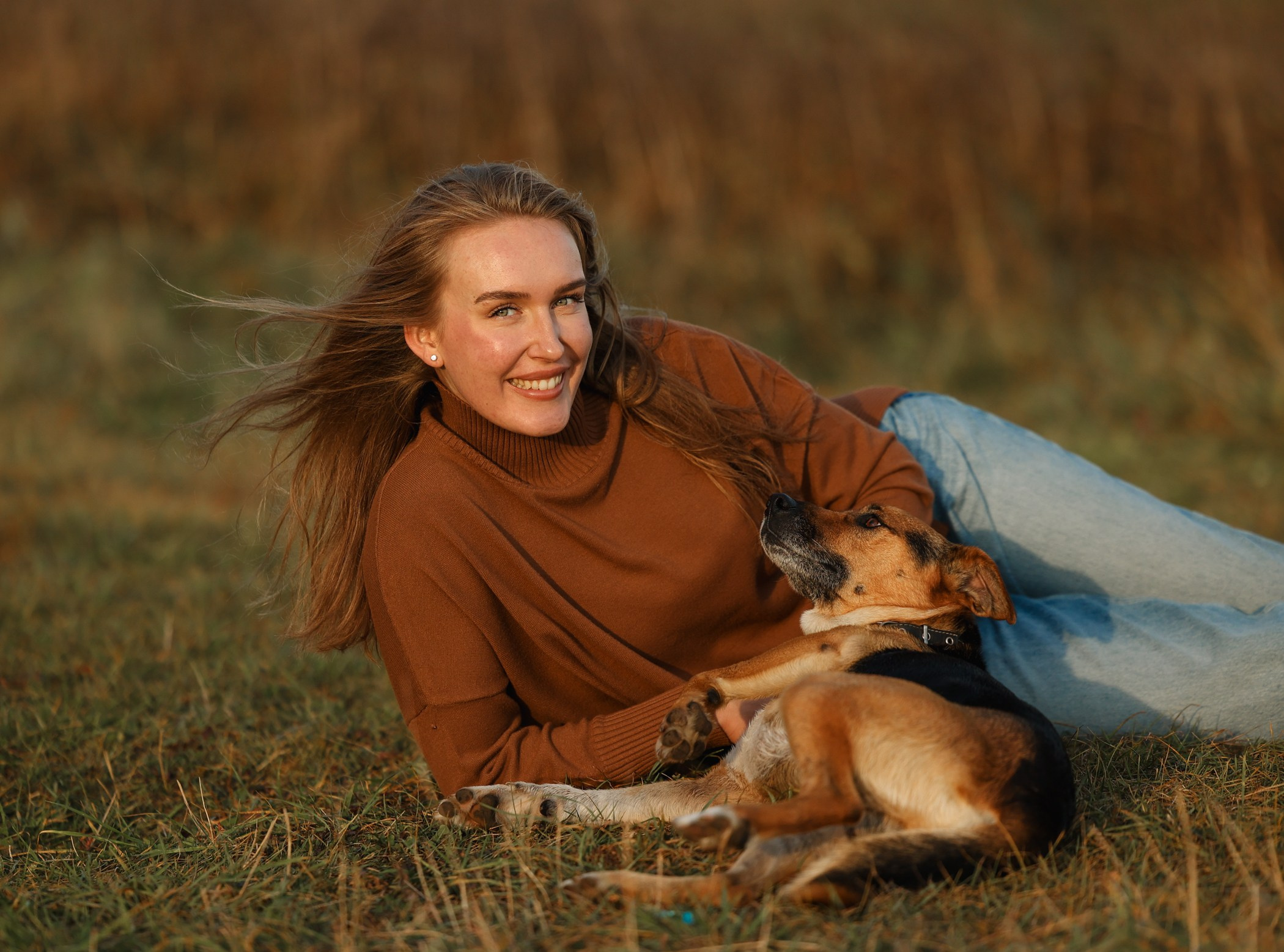 Прогулка на природе. Фотограф-анималист Полина Колкова | Москва