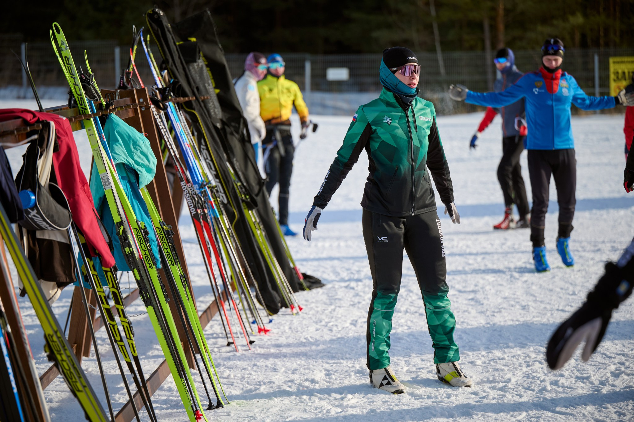 Лыжня России 2025. Мезенцев Евгений фотограф