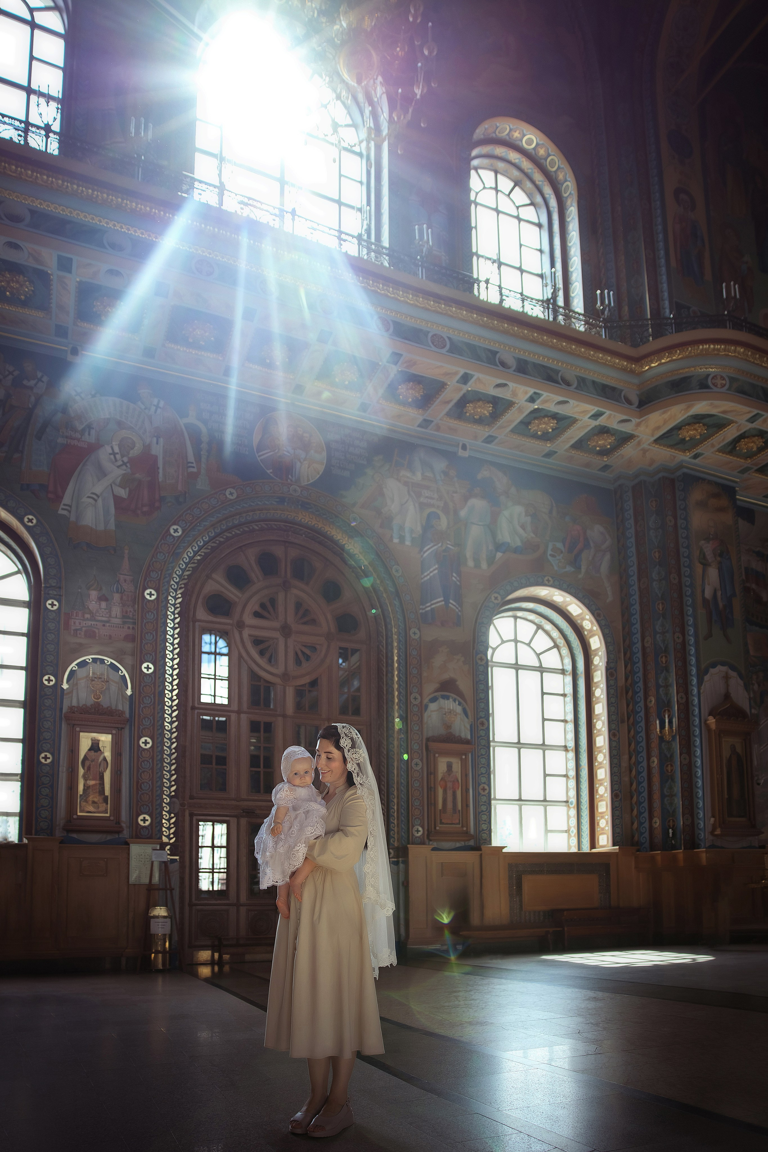 Крещение Есении Благовещенский собор. Фотограф на крещение и венчание