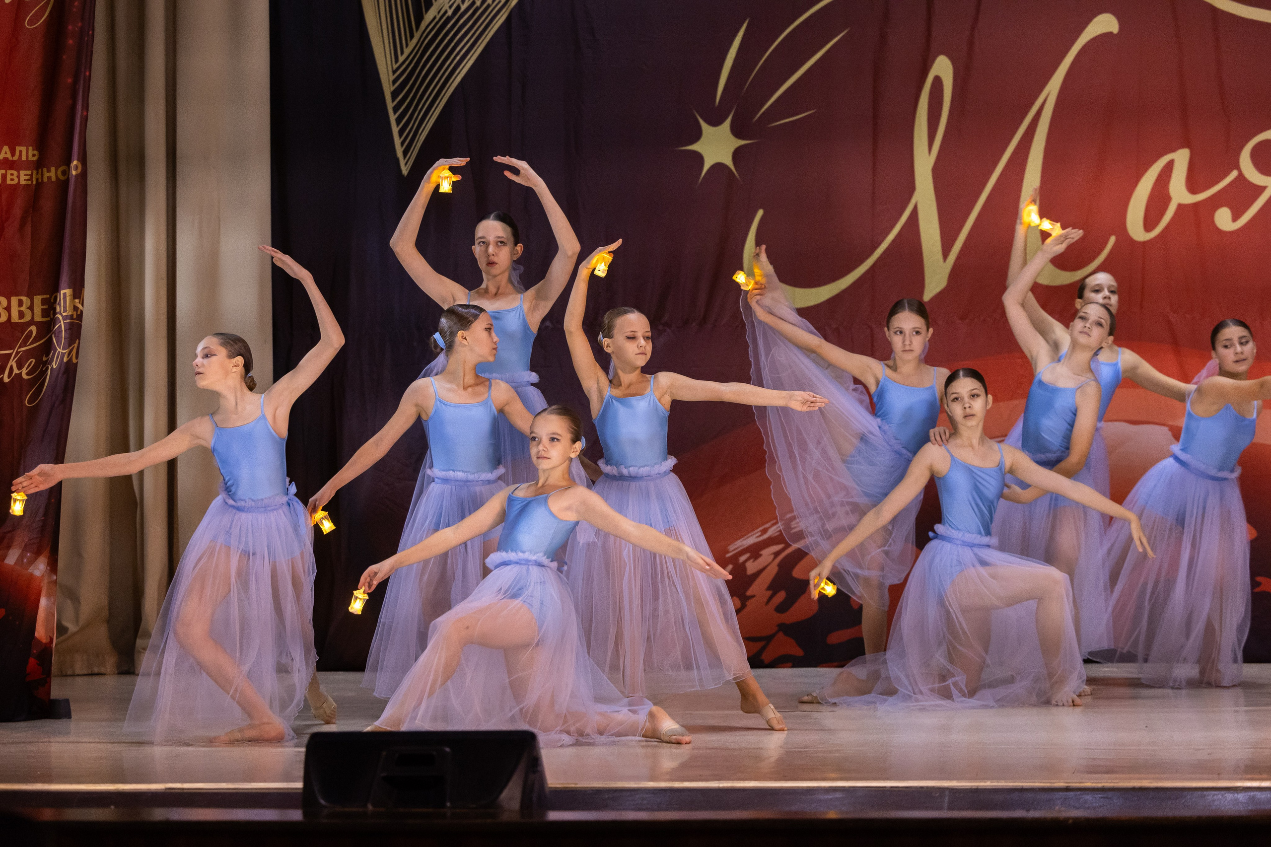 9 ноября, танцевальные номера, г. Волгоград. Золотое яблочко