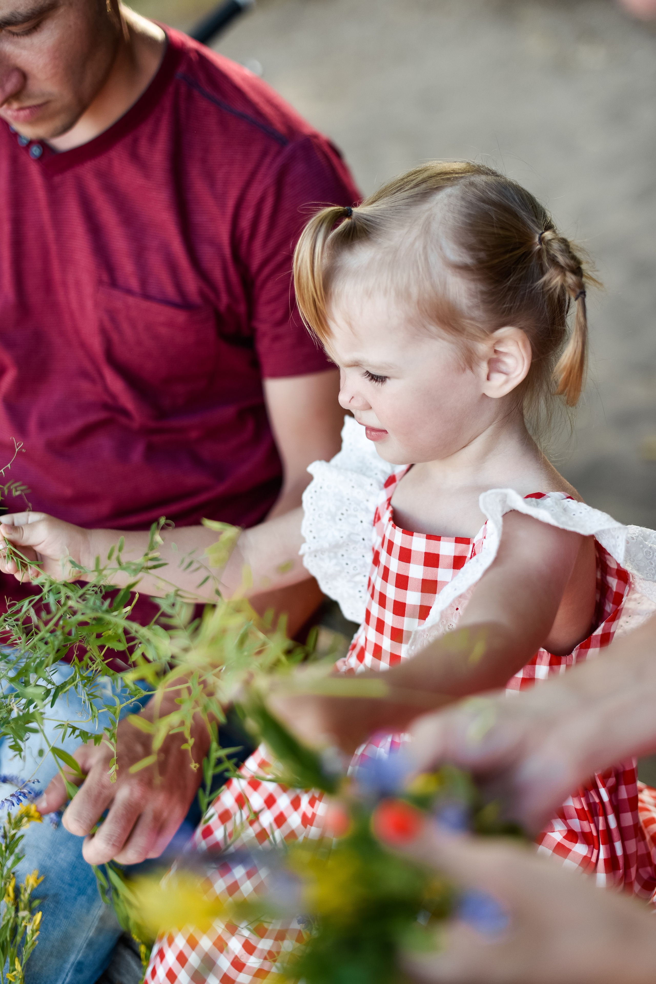 Семья Любочки, Максима и Машеньки