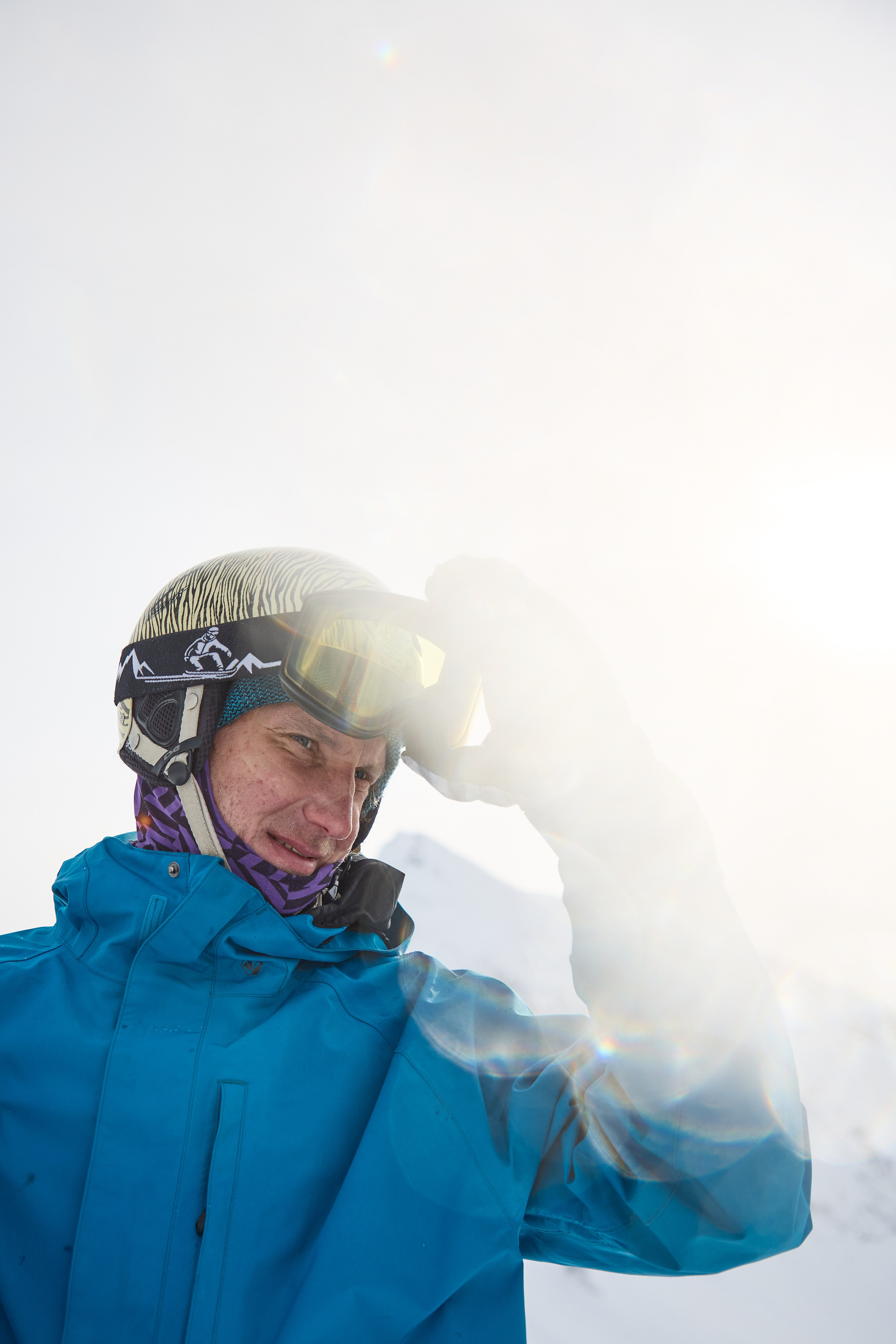 Фотосъемка инструкторов по горным лыжам и сноуборду на КП