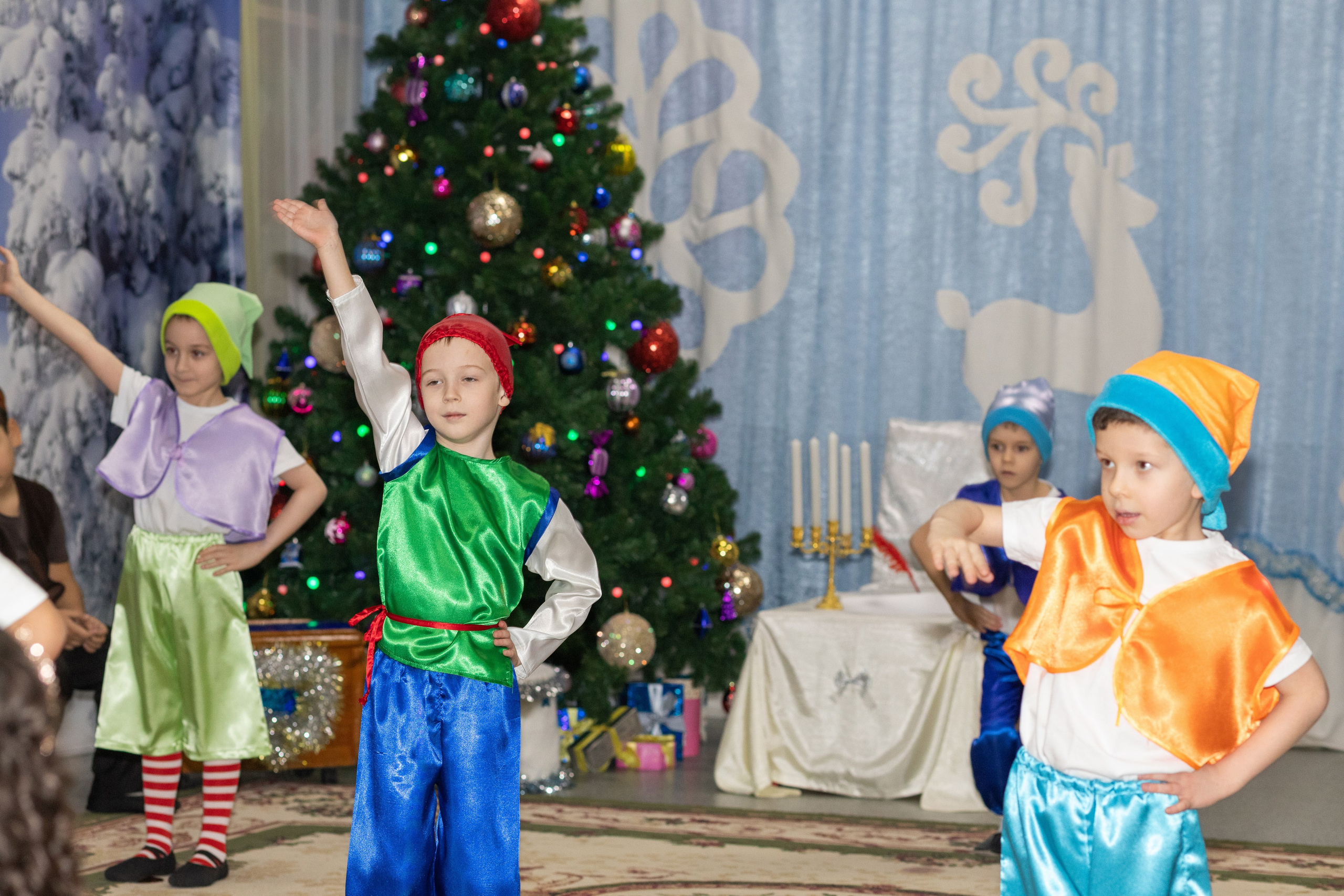 Новогодний утренник подготовительной группы. Индивидуальный и свадебный фотограф в Москве, Электростали и Туле Кадейкина Екатерина