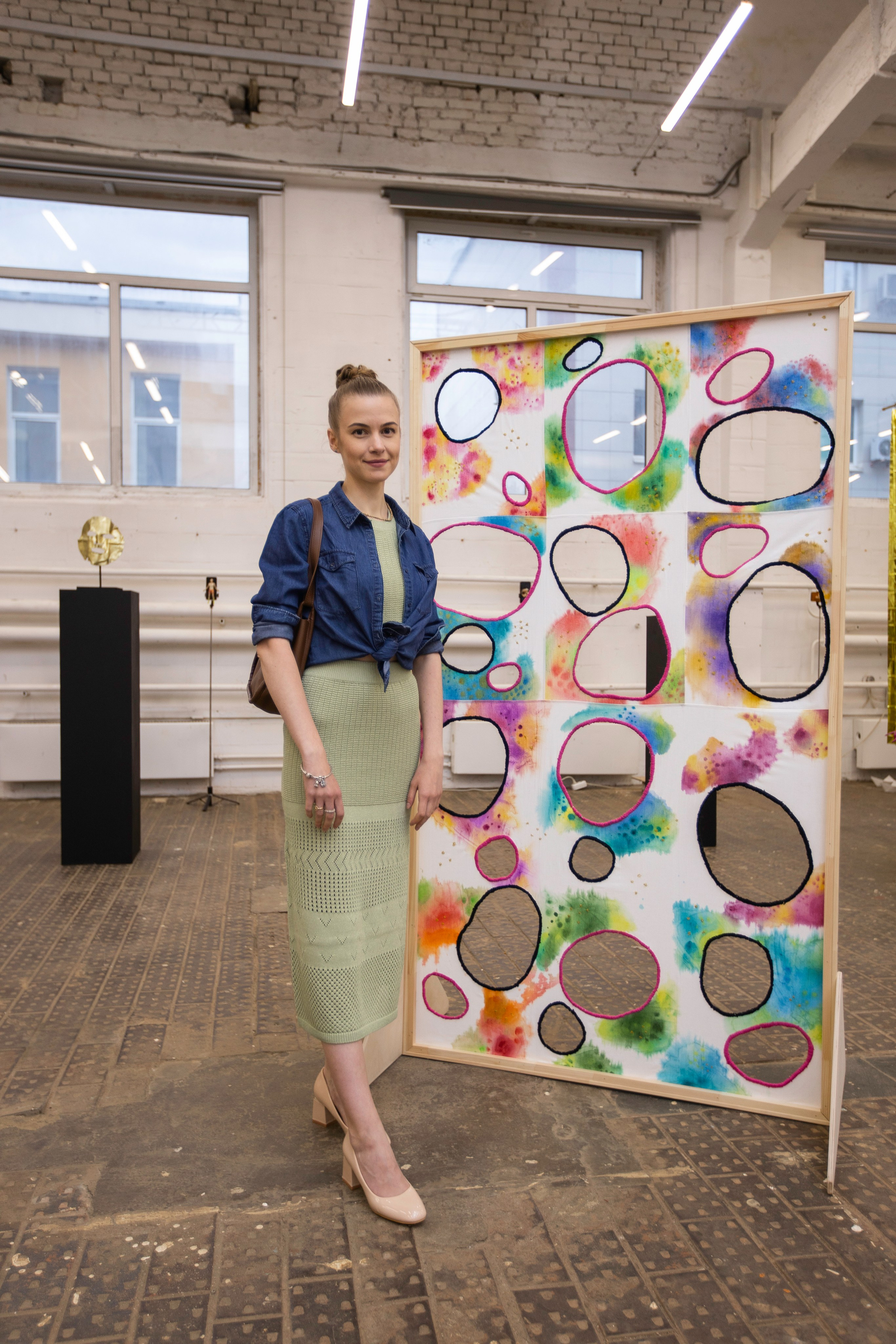 Открытие выставки пульсирующая материя. Фотограф в Москве Десятова Ксения