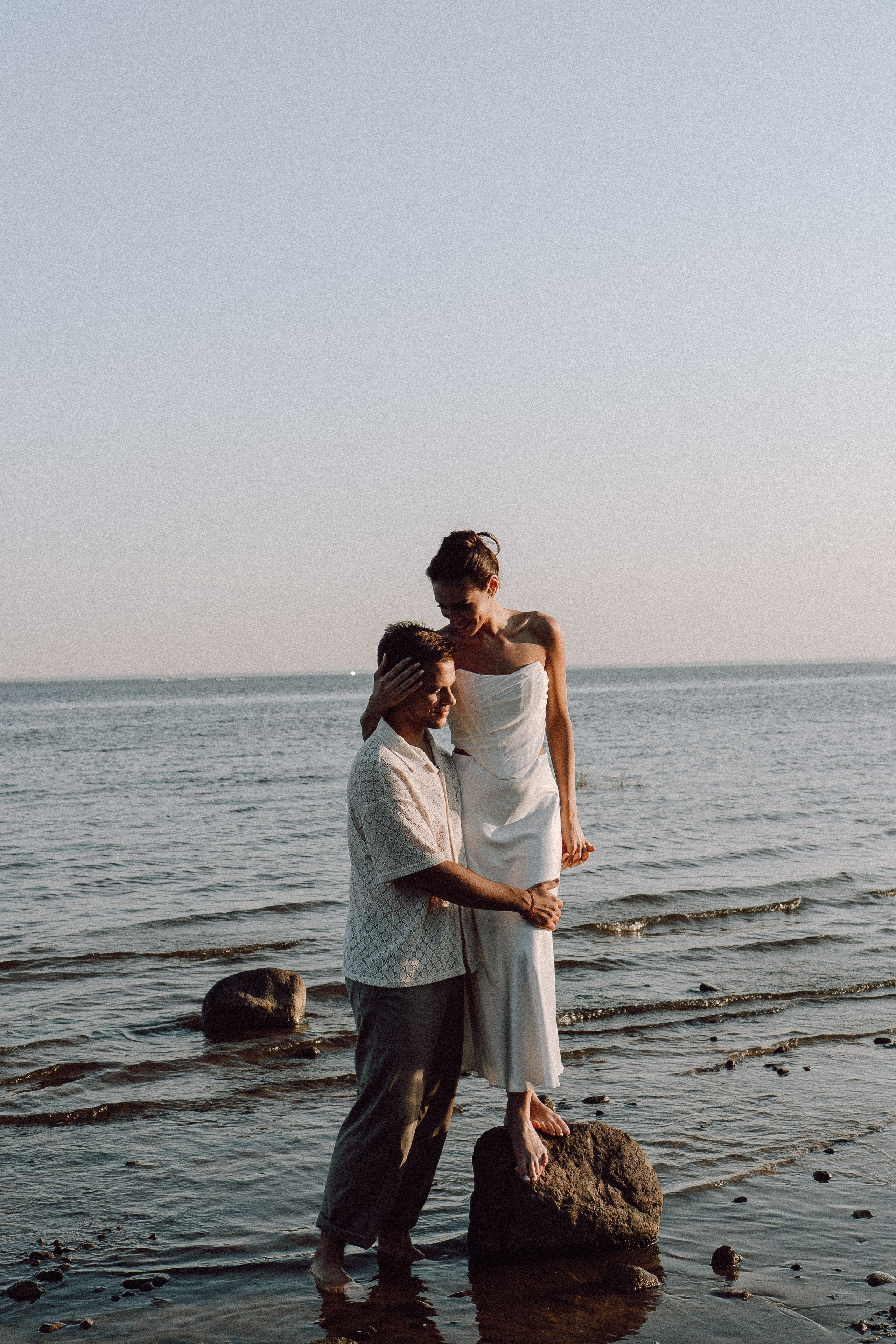 СВАДЕБНАЯ ФОТОСЕССИЯ ВЫЕЗДНОЙ ЦЕРЕМОНИИ (ФИНСКИЙ ЗАЛИВ). Профессиональный фотограф, Санкт-Петербург — Виктория Богомолова