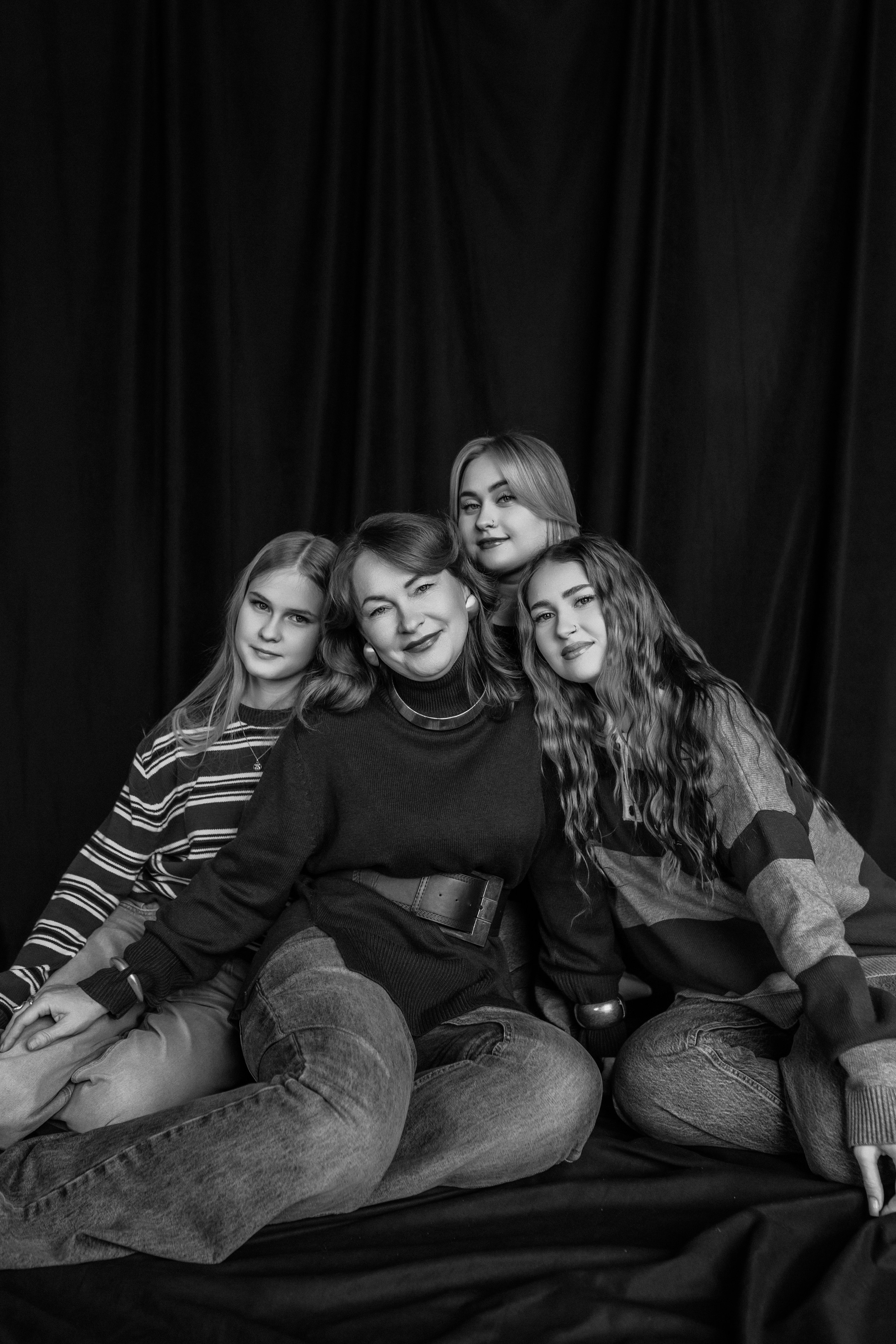 Один за всех и все за одного. Семейный фотограф в Краснодаре Яна Морева