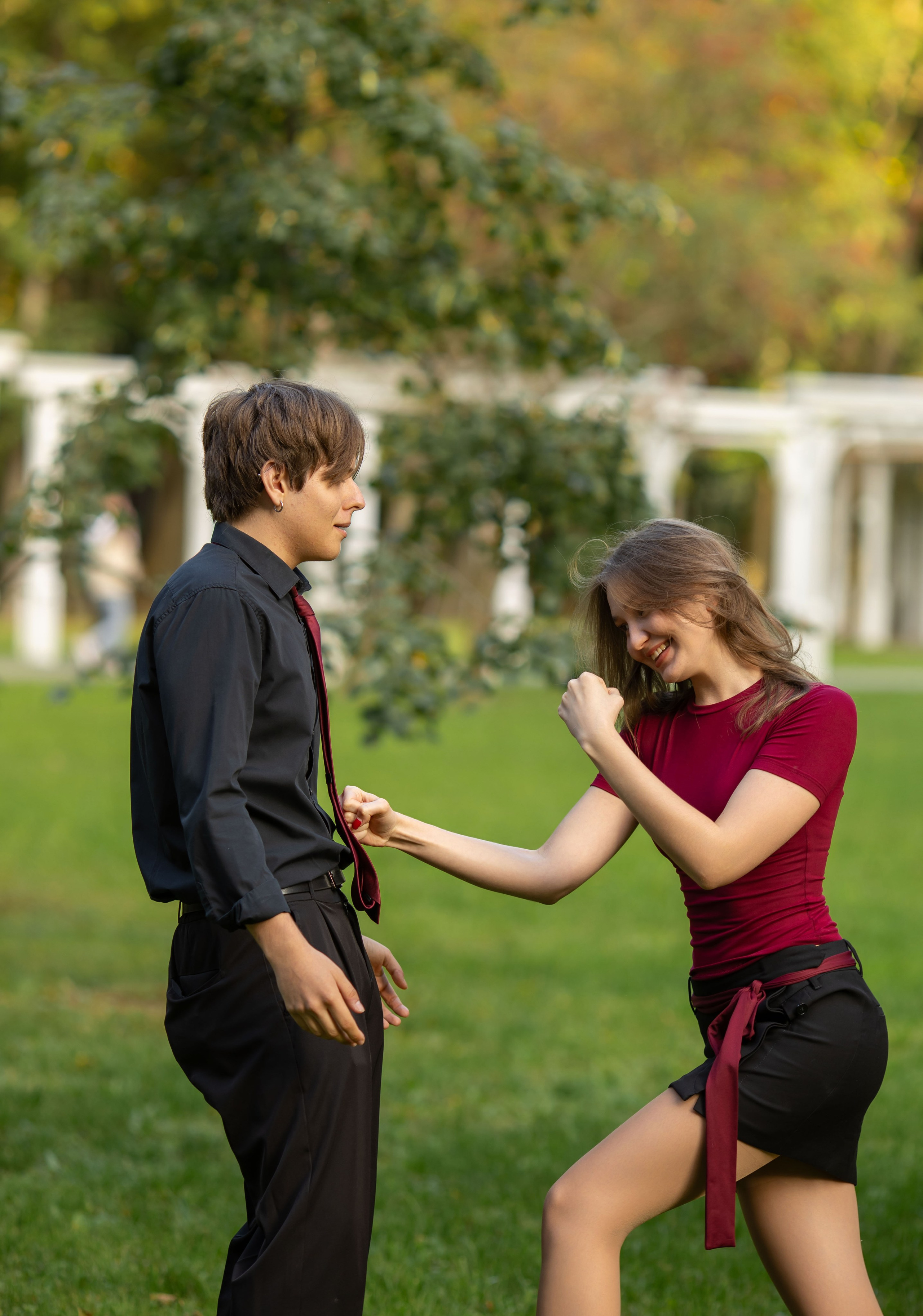 Осенняя фотосессия в парке. Семейный и детский фотограф Анна Петракова