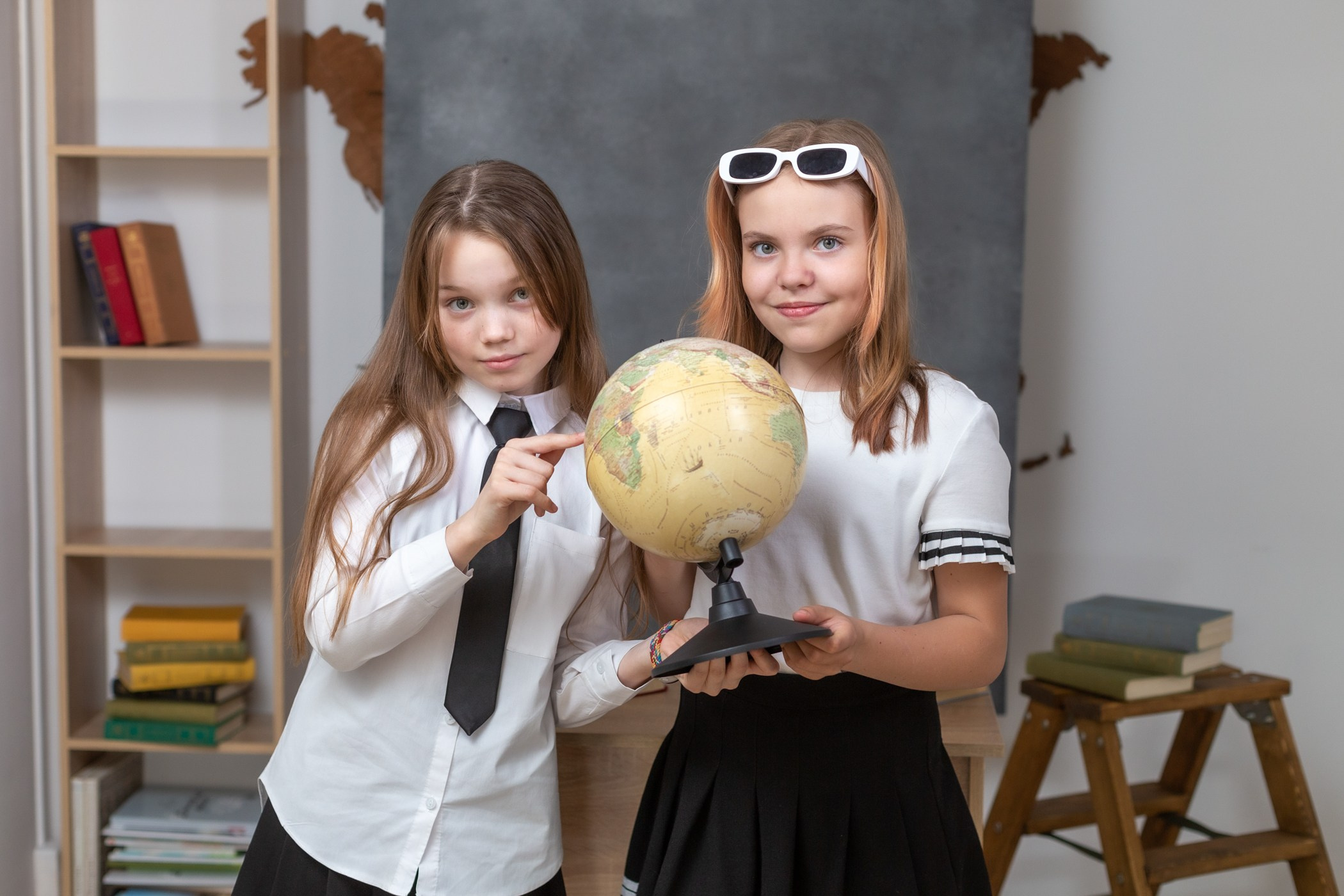 Съёмки в студии. Школьный фотограф в Зеленограде и Москве Оксана Гусева