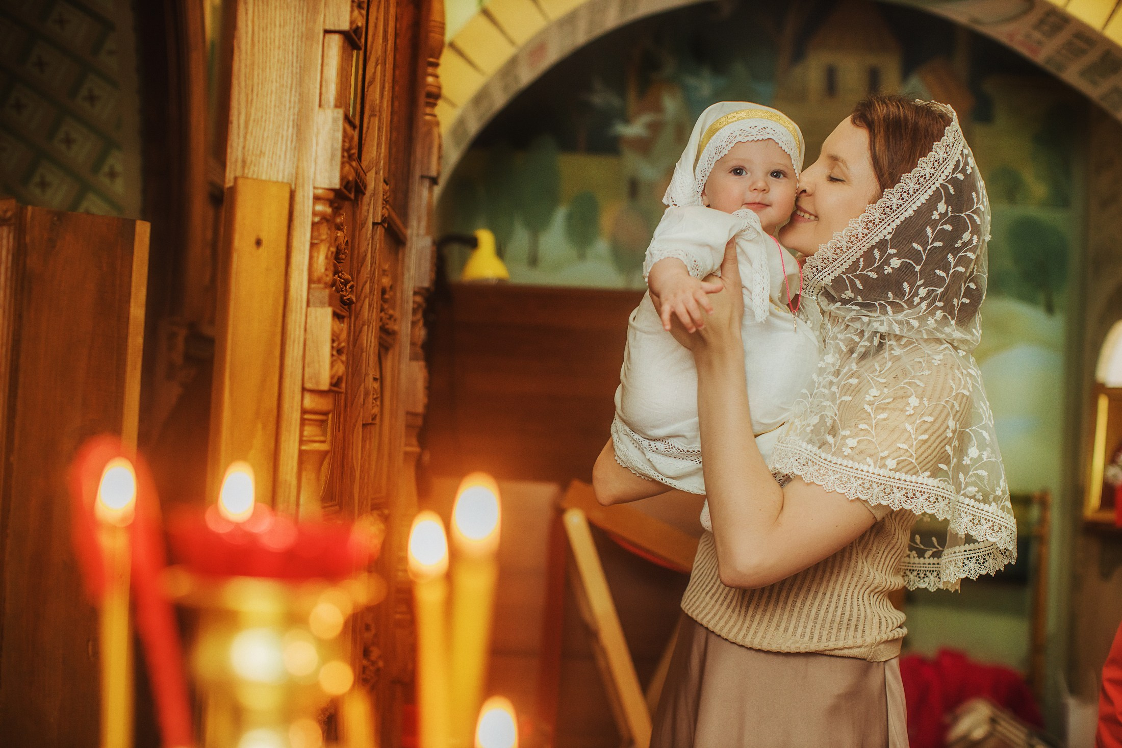 Храм Преподобного-Сергия-Радонежского. Крещение Мелании. Фотографы в городе Волгограде — Людмила Агеева и Алексей Околелов