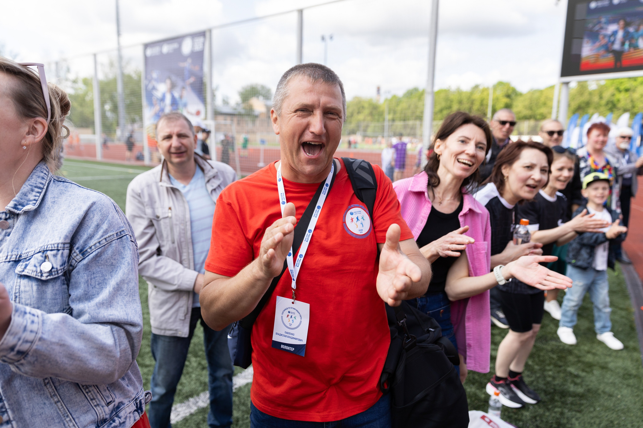 Летняя спартакиада «Росссети». Снимаю съемки