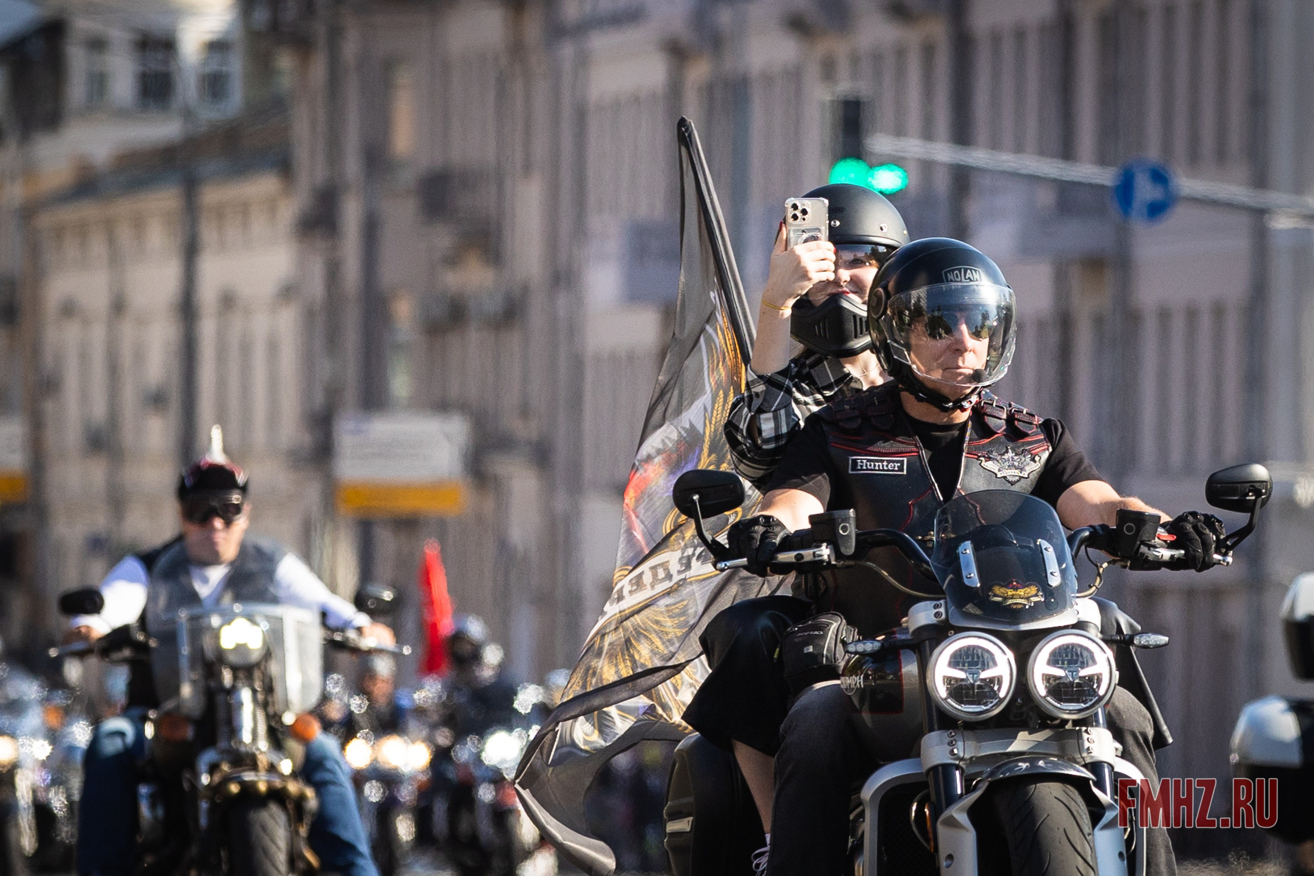 Закрытие Мотосезона 2023 на проспекте Академика Сахарова. Фотограф Владимир Охрименко