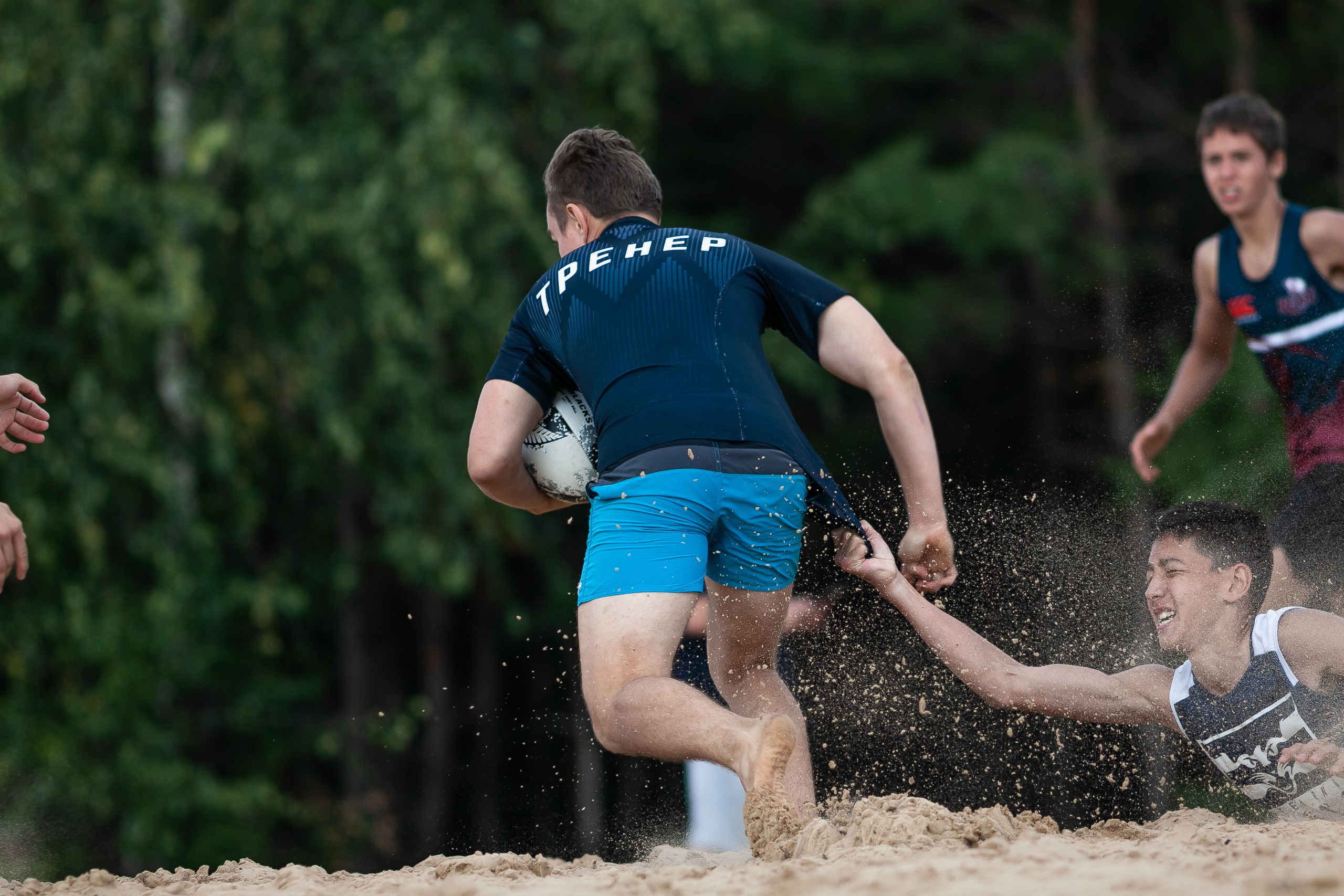 «Кубок «Молота» по пляжному Регби. Фотография