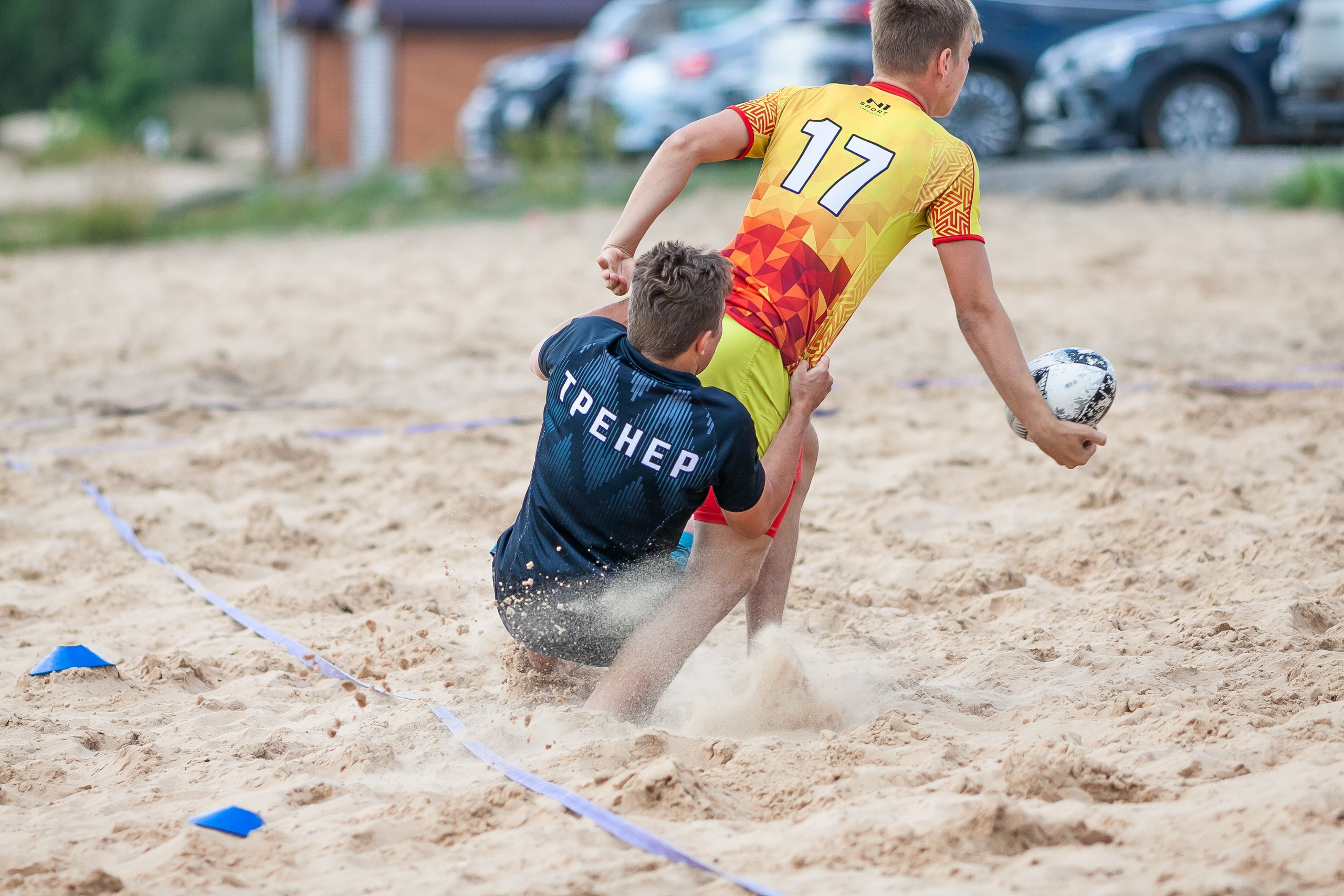 «Кубок «Молота» по пляжному Регби. Фотография