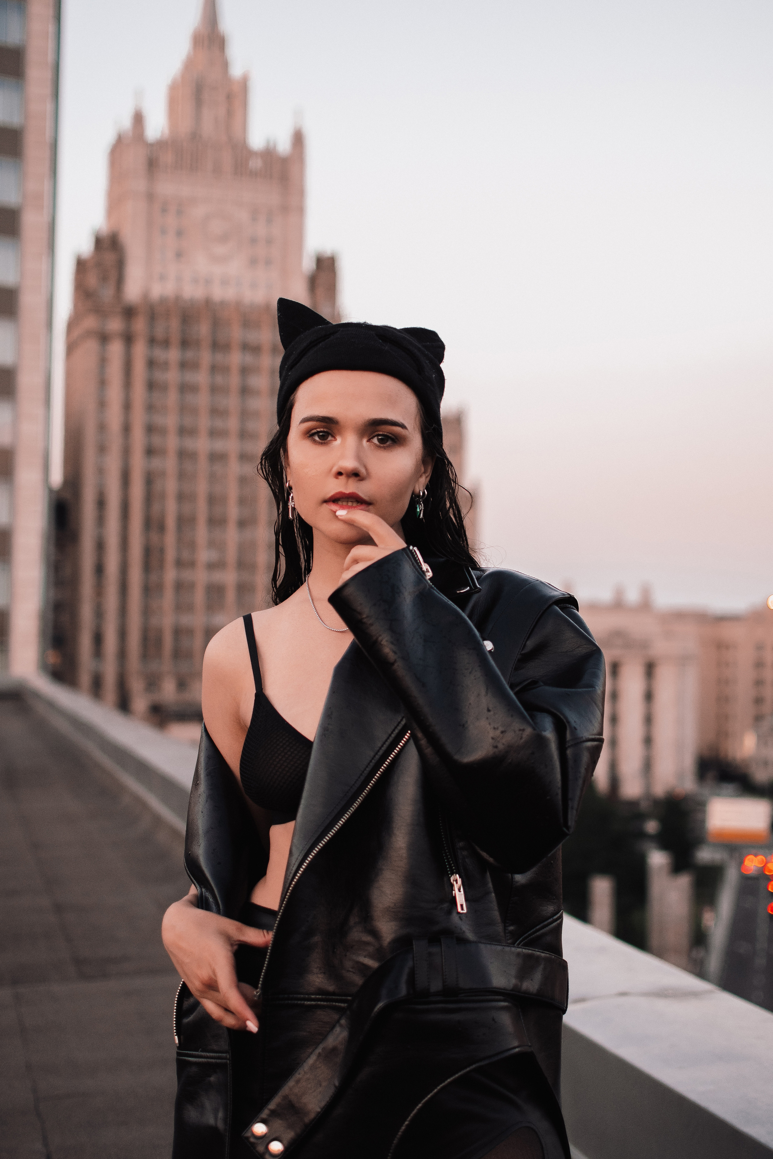 На крыше. Фотограф Мария