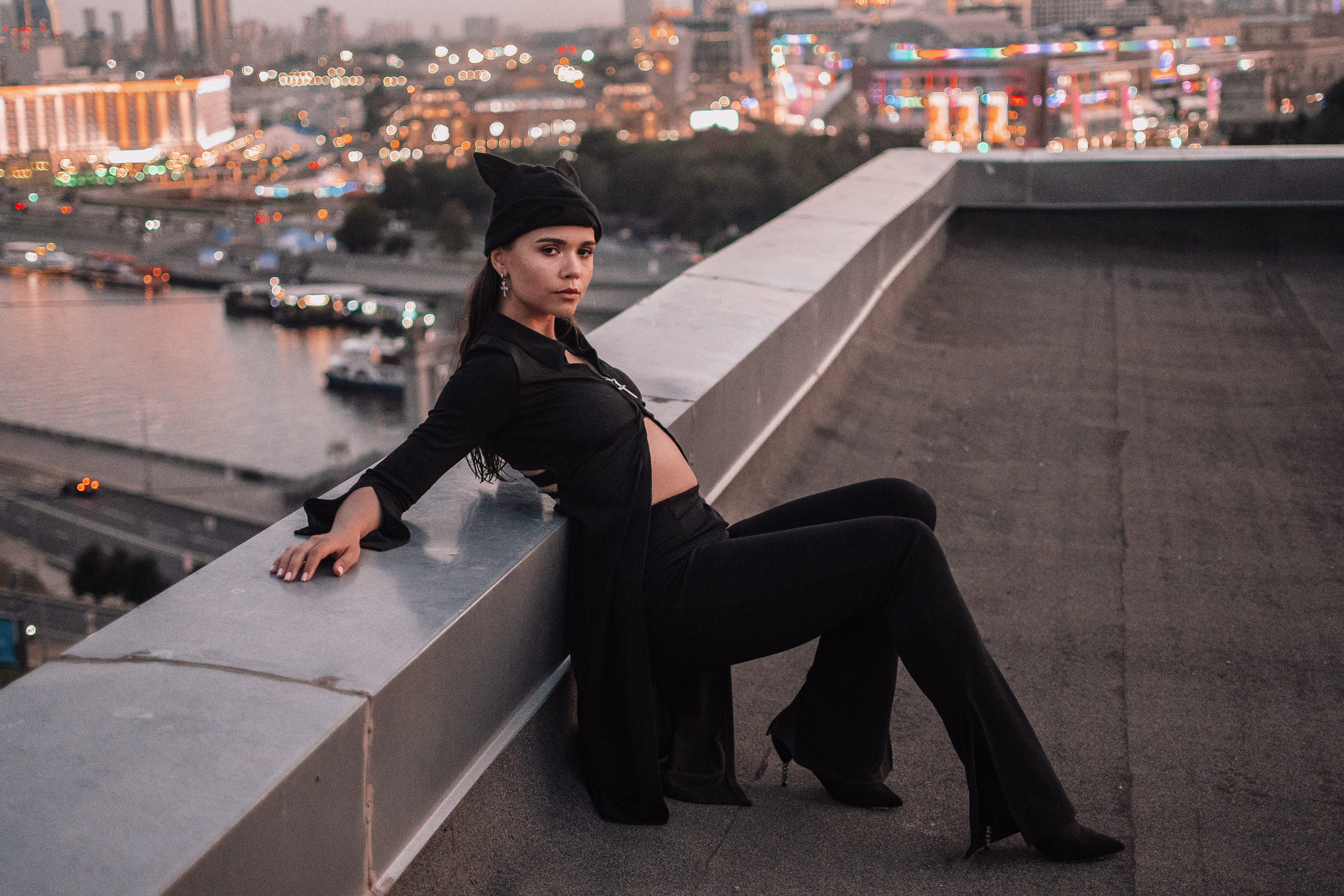 На крыше. Фотограф Мария