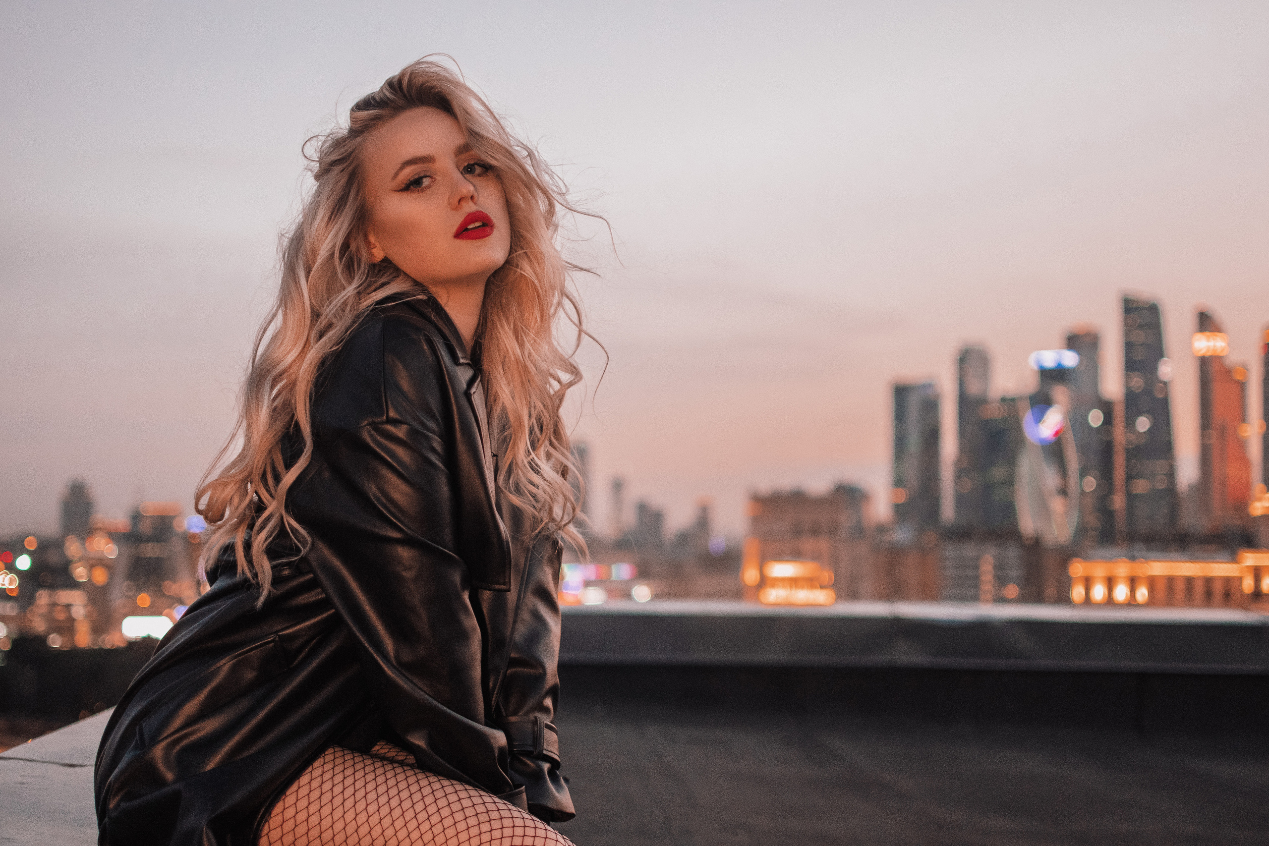 На крыше. Фотограф Мария