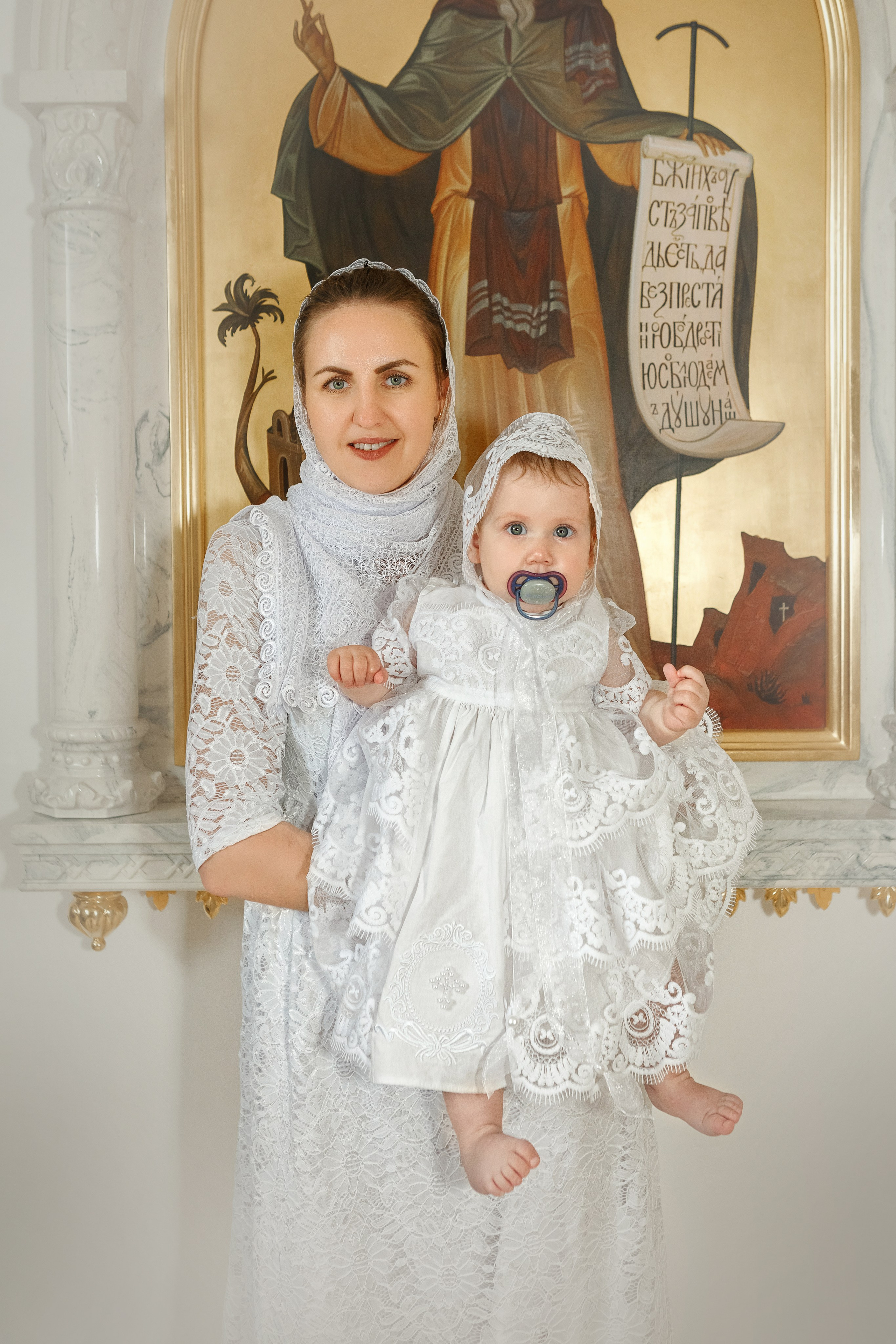 Таинство крещения Ярины. Детский, семейный фотограф в Южно-Сахалинске, Невельске и Холмске