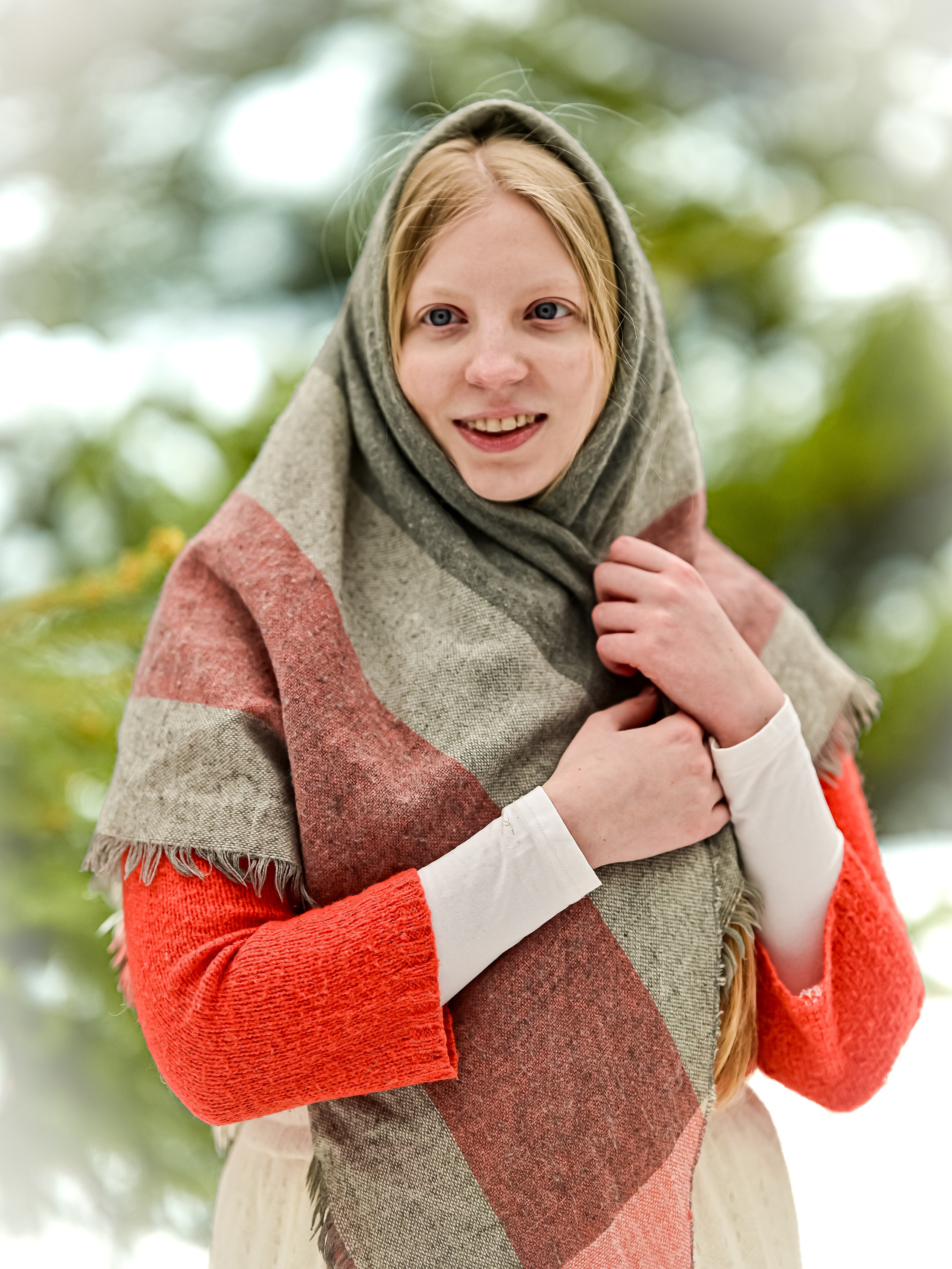 Зима в Измайлово. Портретный фотограф в Москве Сергей Чудов