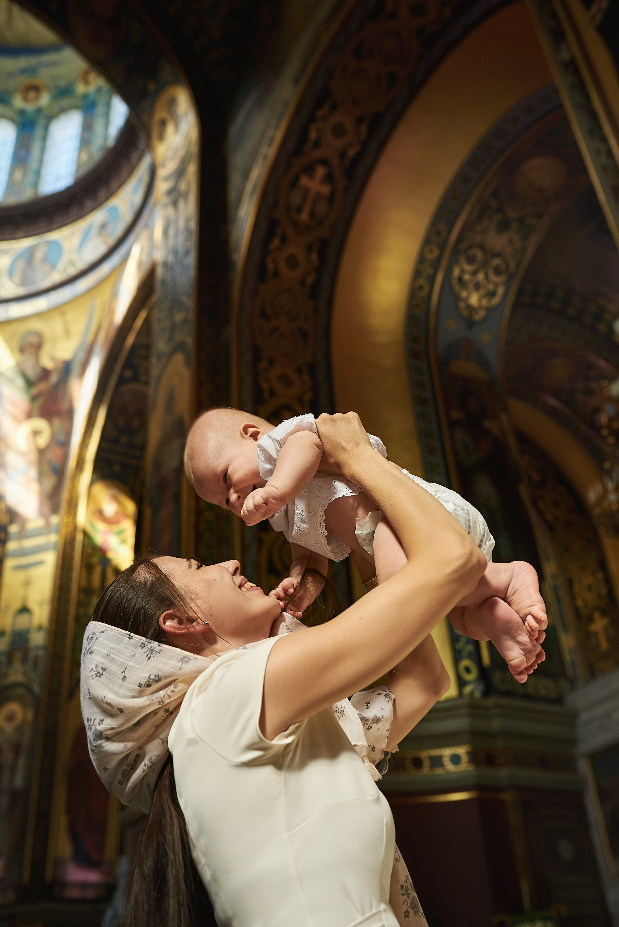 Двойное крещение в Новочеркасском соборе. Семейный фотограф в Ростове-на-Дону Татьяна Литвинова