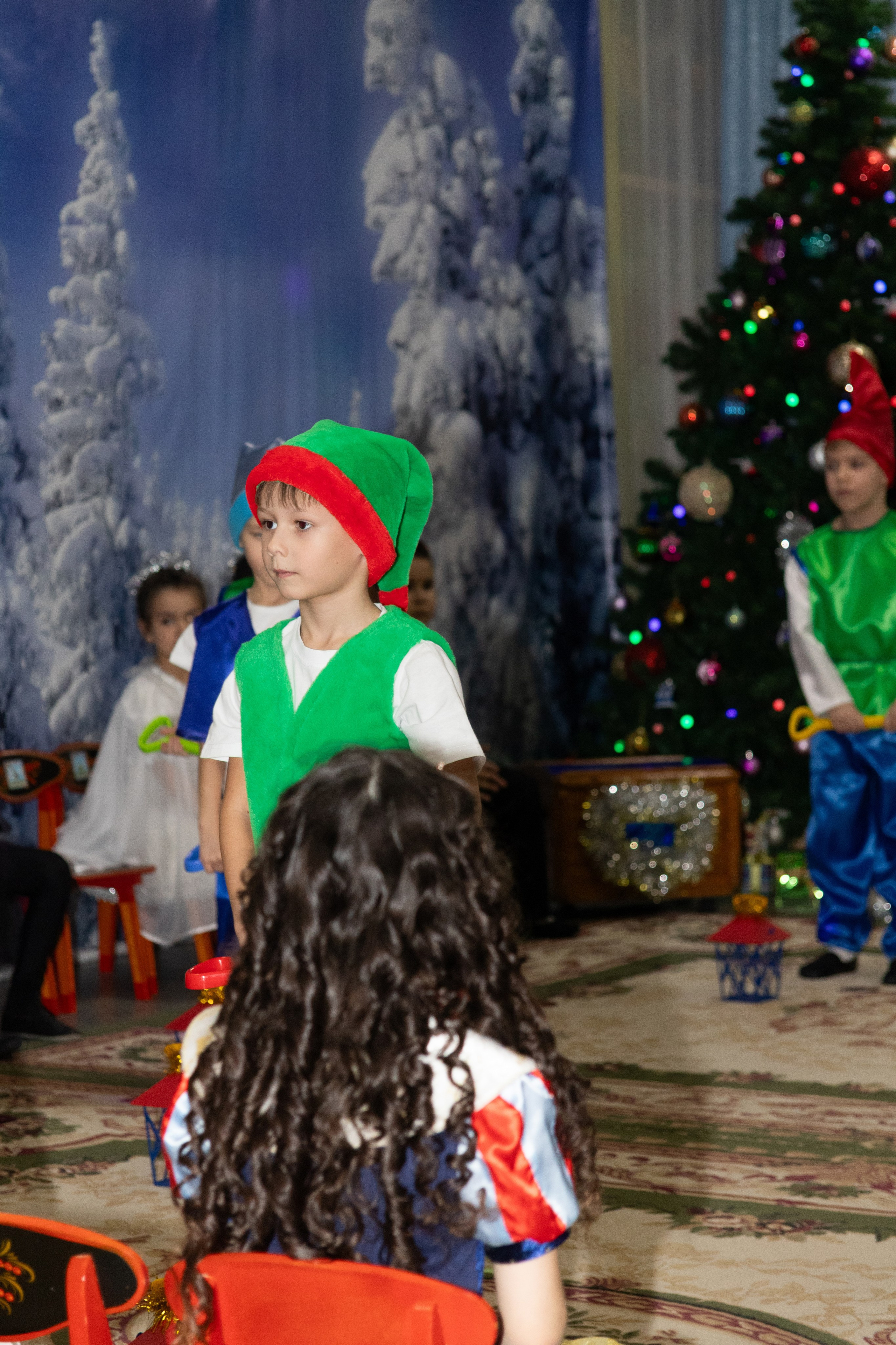 Новогодний утренник подготовительной группы. Индивидуальный и свадебный фотограф в Москве, Электростали и Туле Кадейкина Екатерина