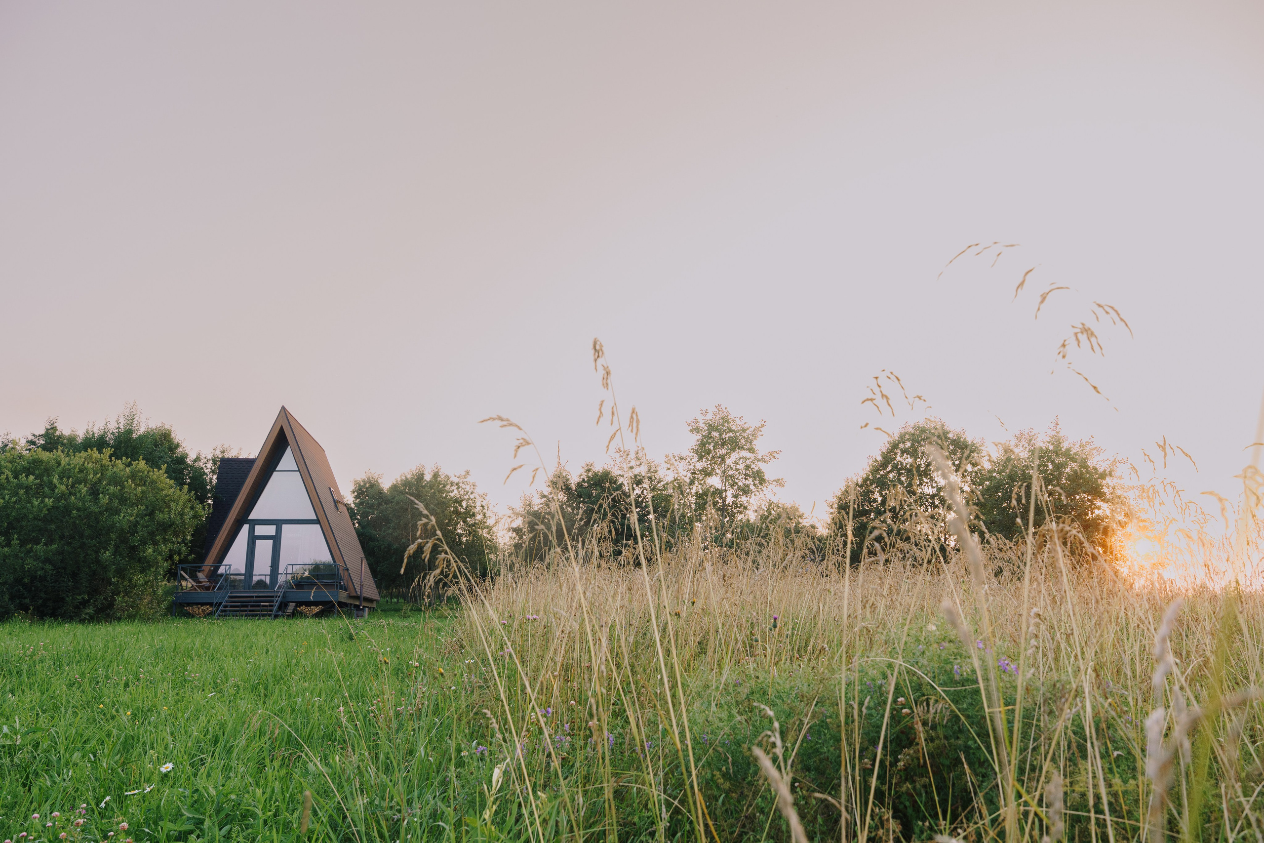 Глемпинг Трофимов берег Москва
