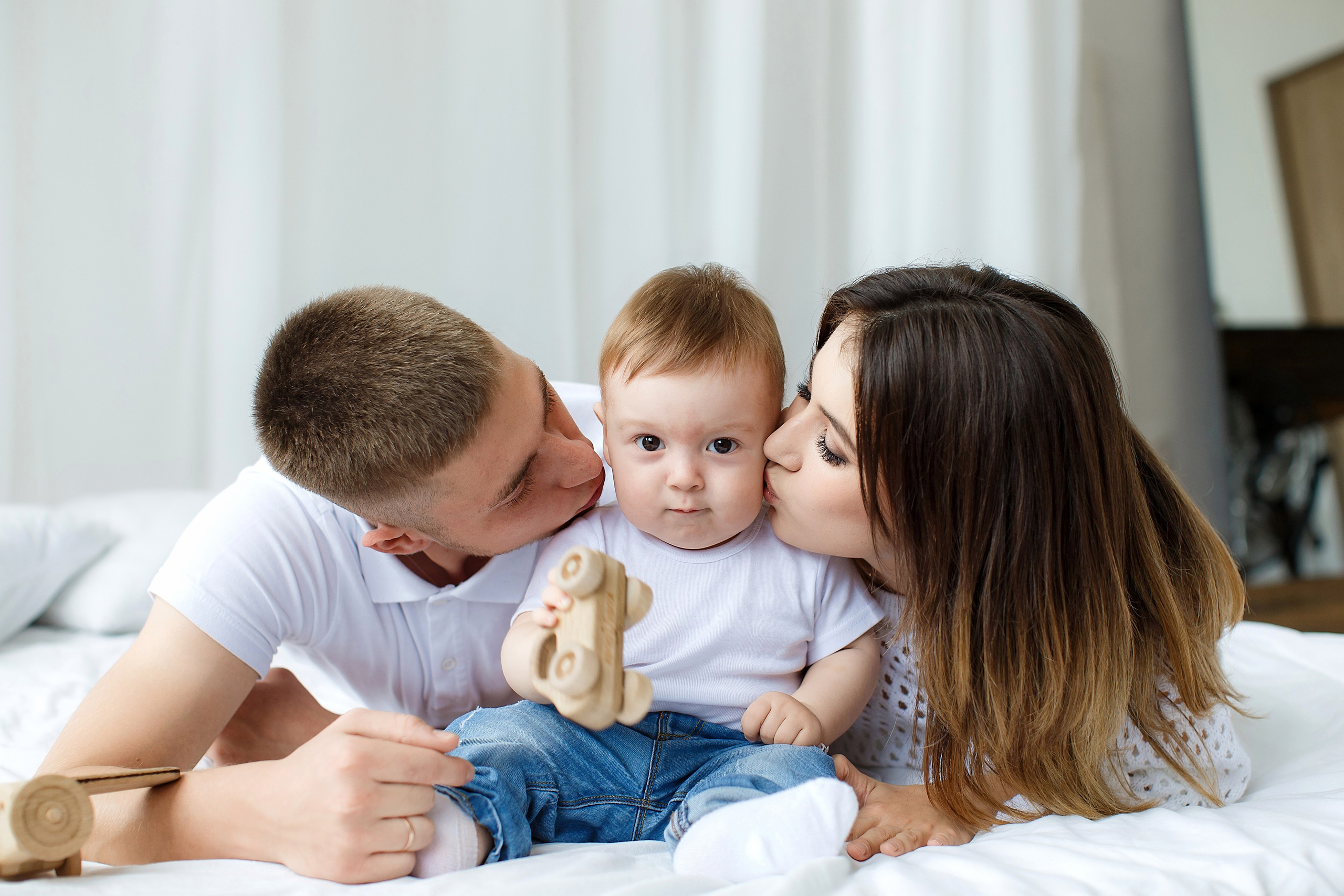 Мирон с родителями. Семейный и детский фотограф в Стерлитамаке Разина Рахмангулова