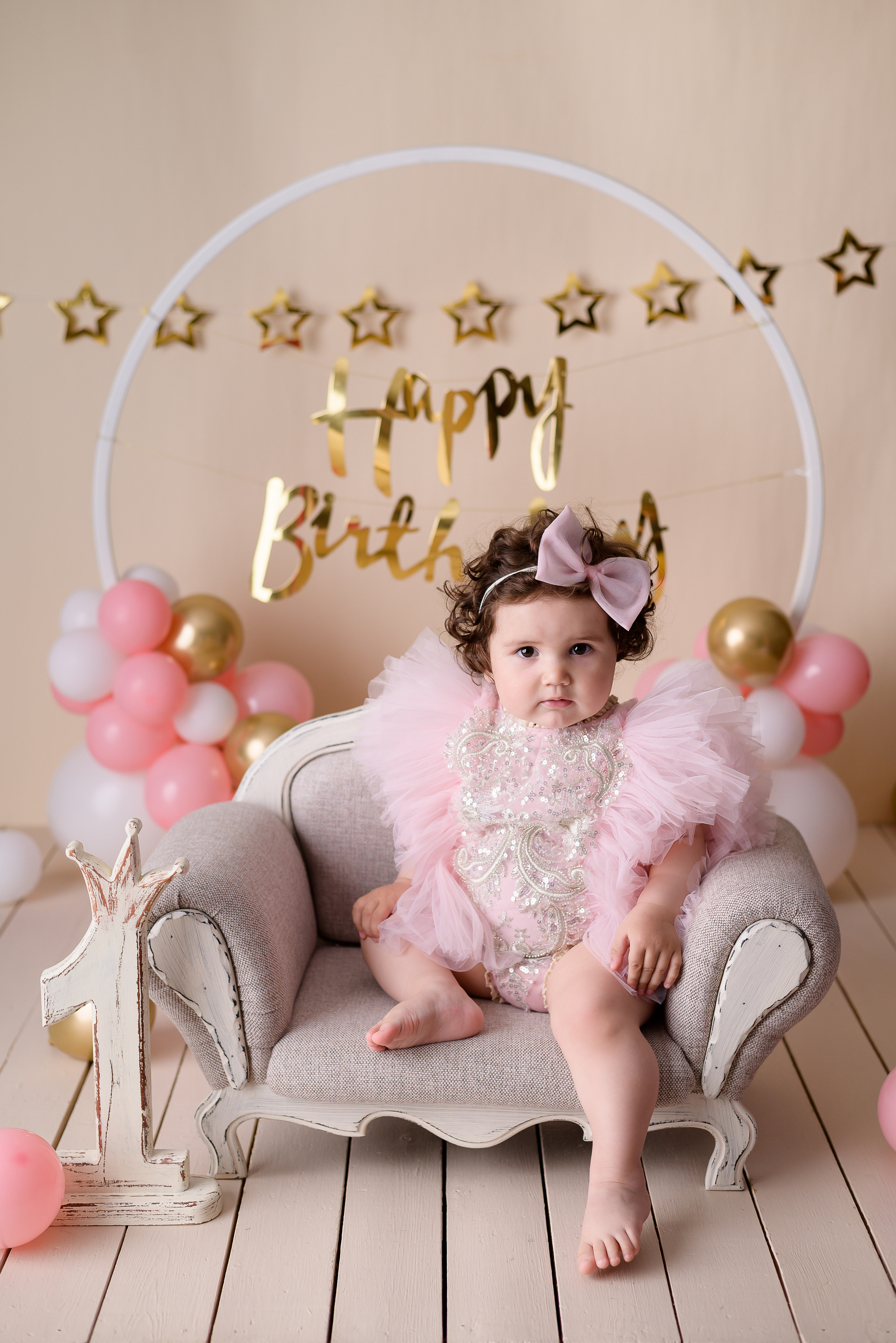 Годовасие «One». Фотограф новорождённых в Уфе Елена Кириллова