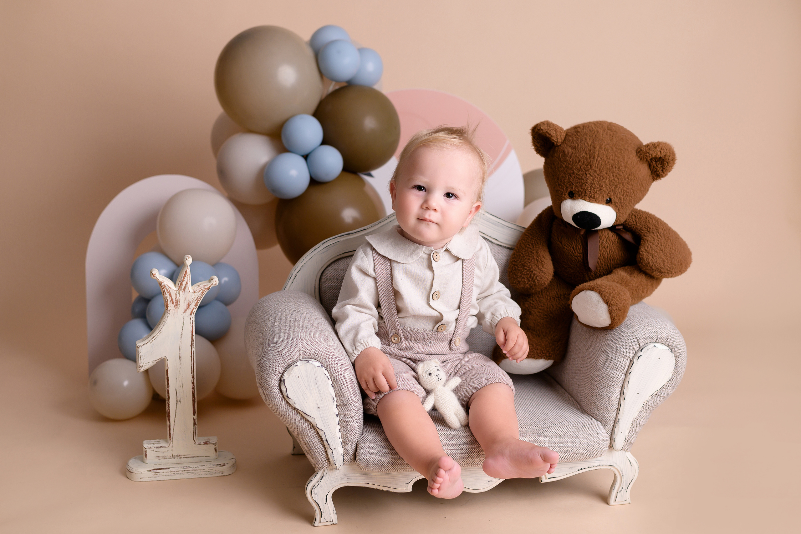 Годовасие «One». Фотограф новорождённых в Уфе Елена Кириллова