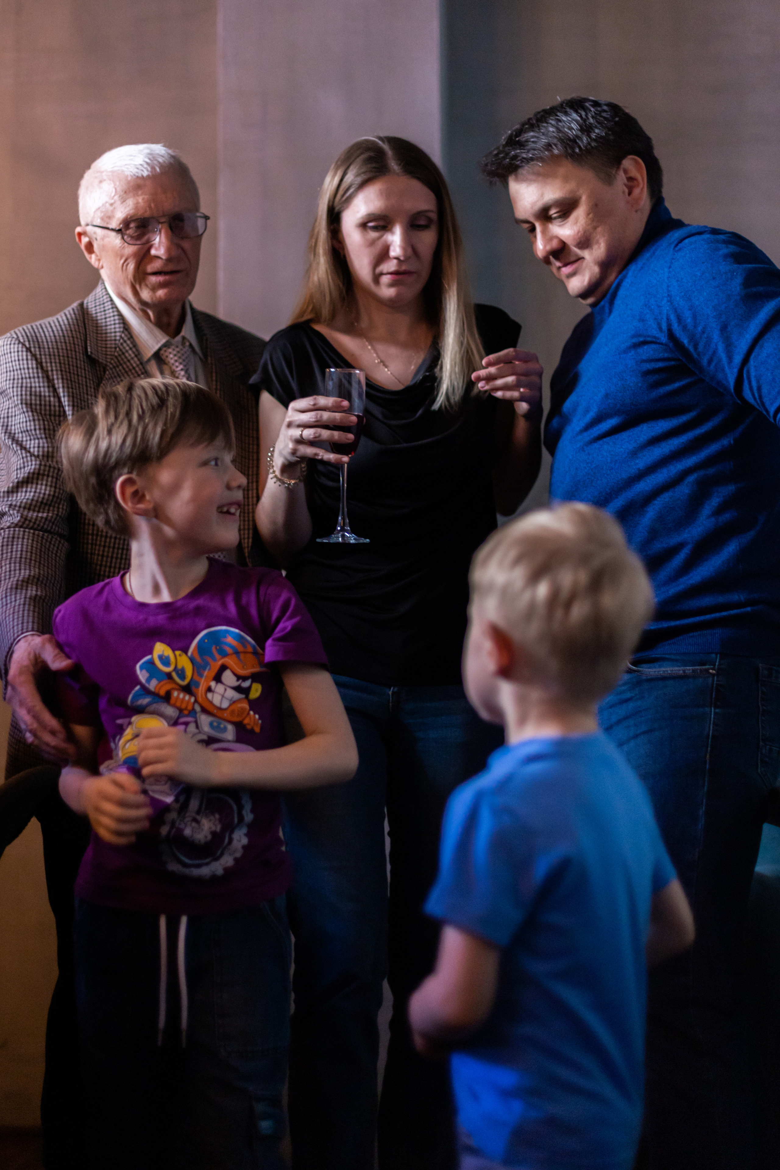 Юбилей в семейном кафе. Фотограф Великий Новгород