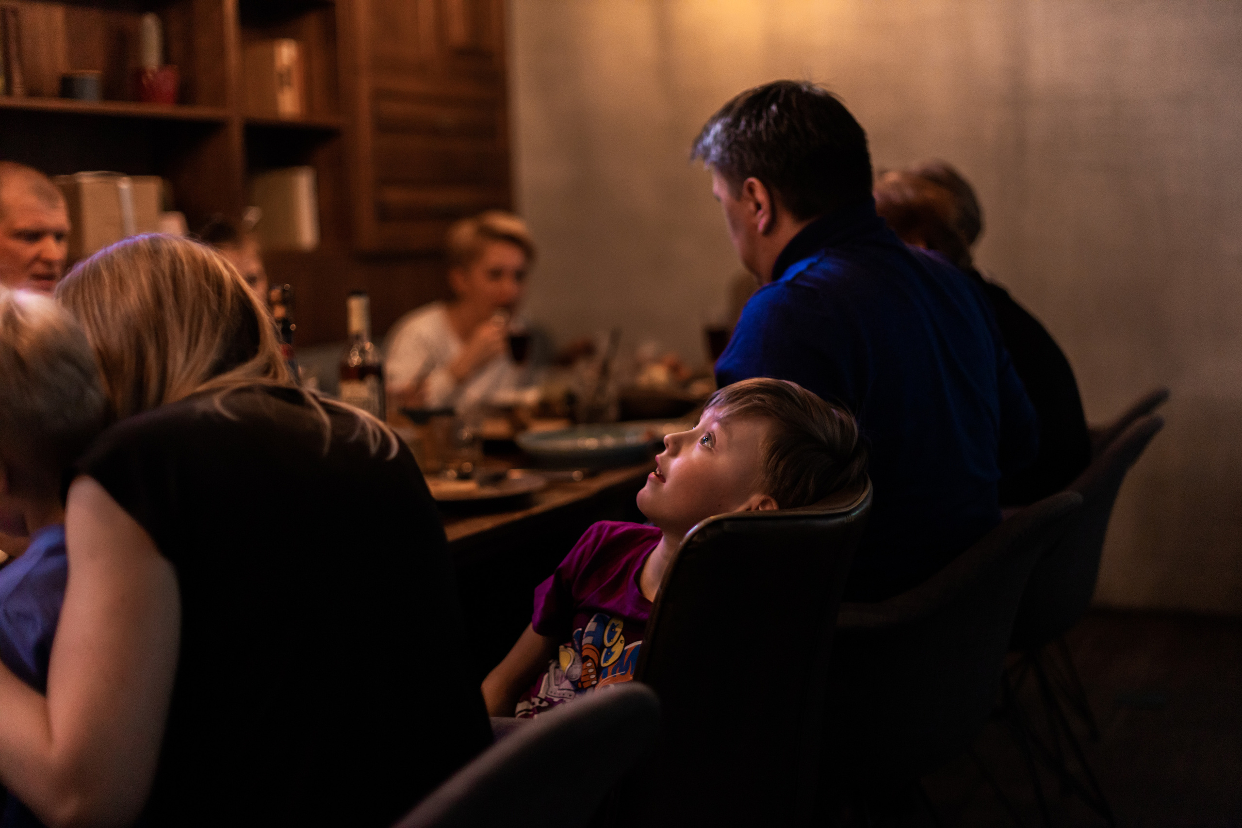 Юбилей в семейном кафе. Фотограф Великий Новгород