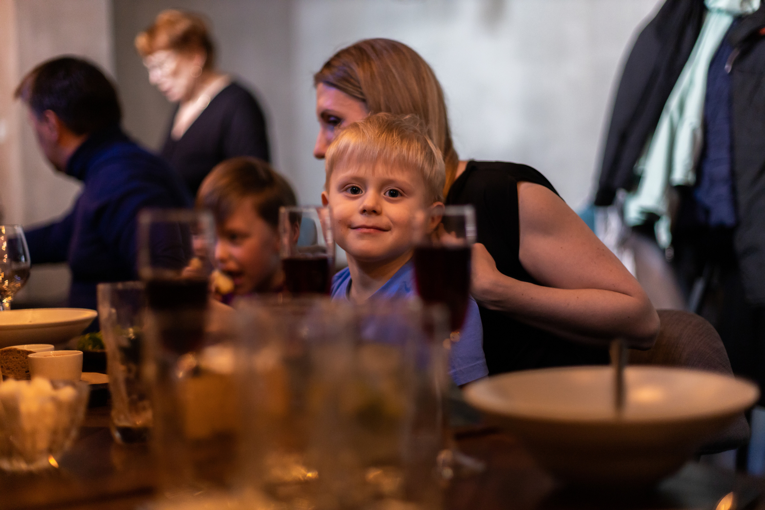 Юбилей в семейном кафе. Фотограф Великий Новгород