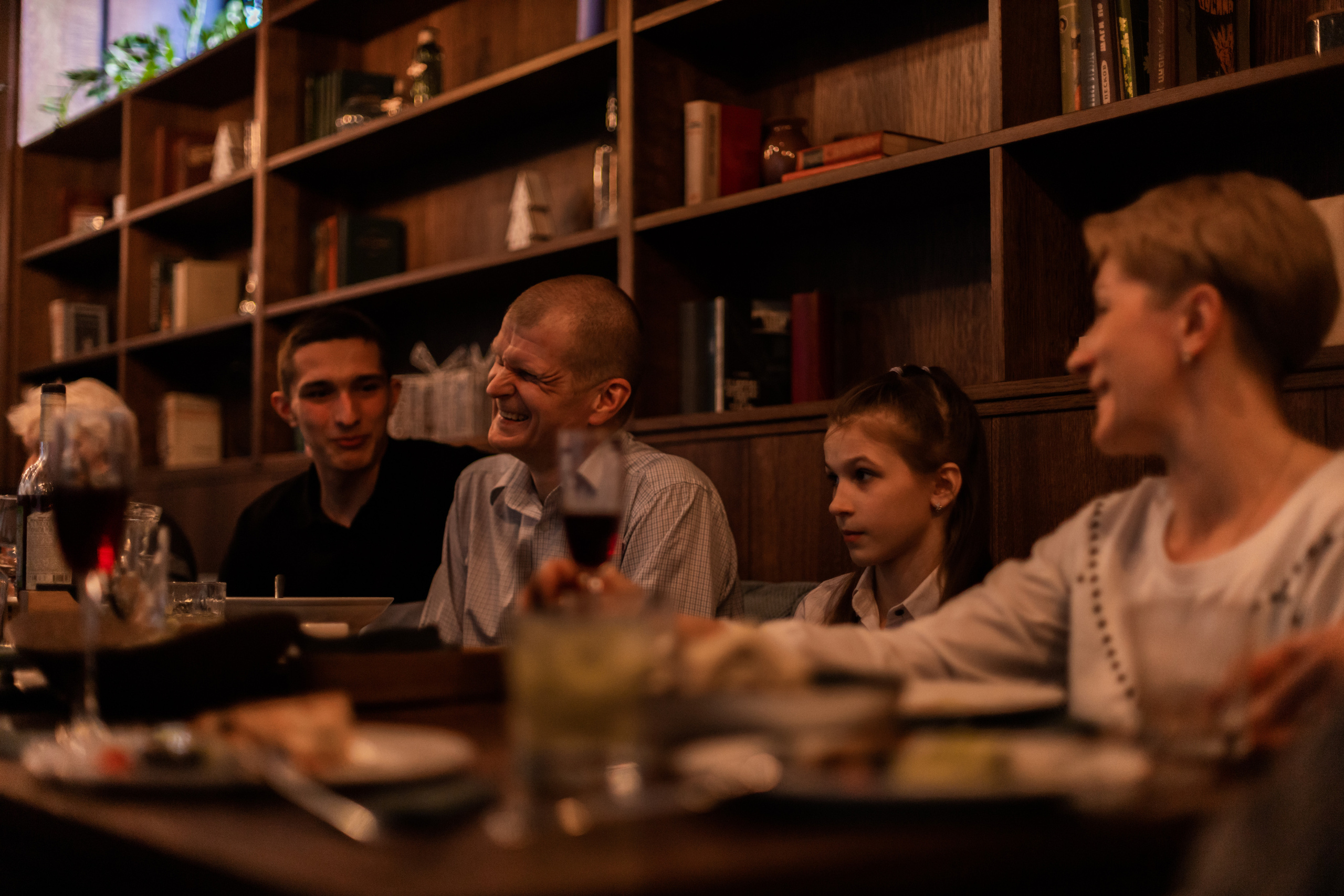 Юбилей в семейном кафе. Фотограф Великий Новгород