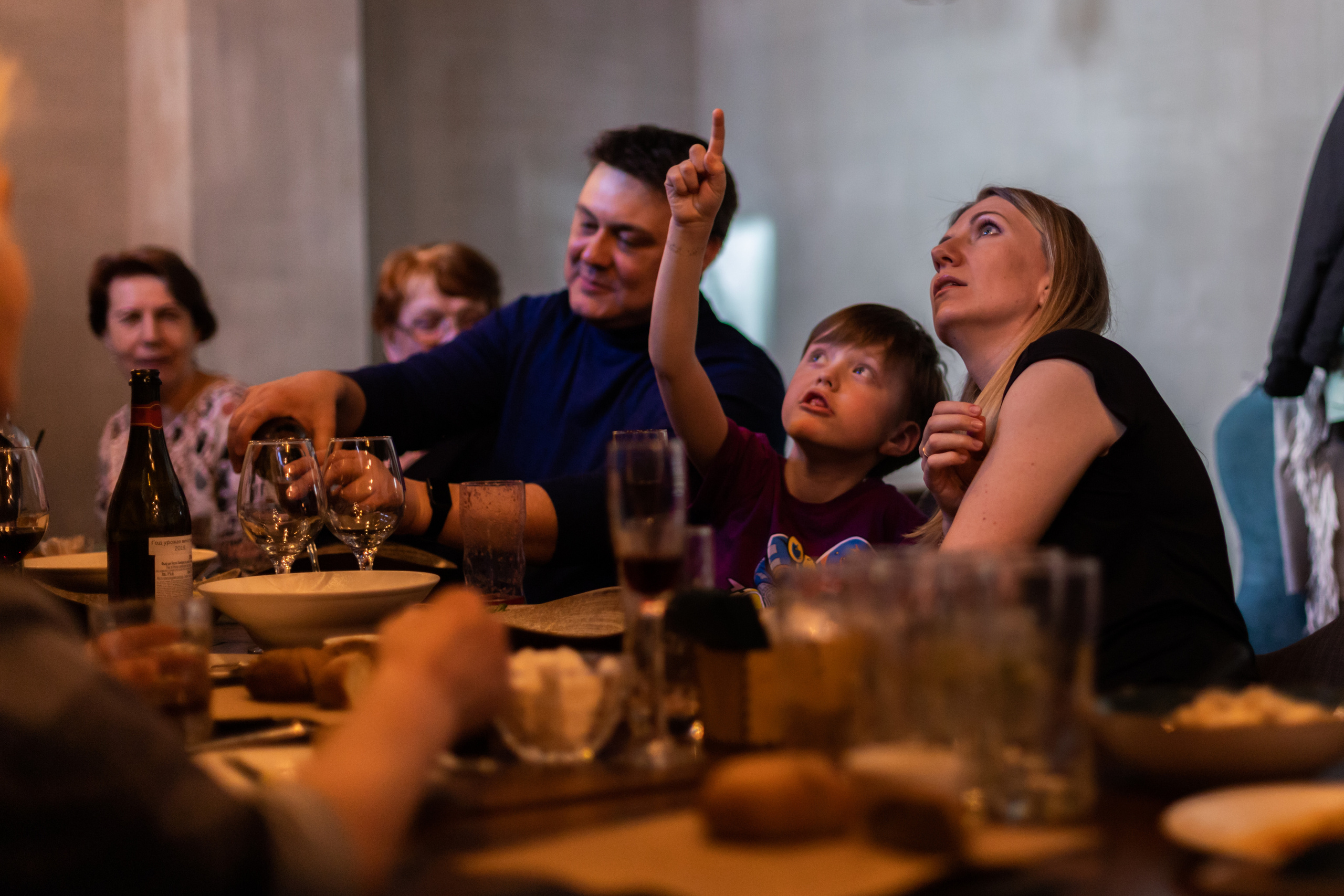 Юбилей в семейном кафе. Фотограф Великий Новгород