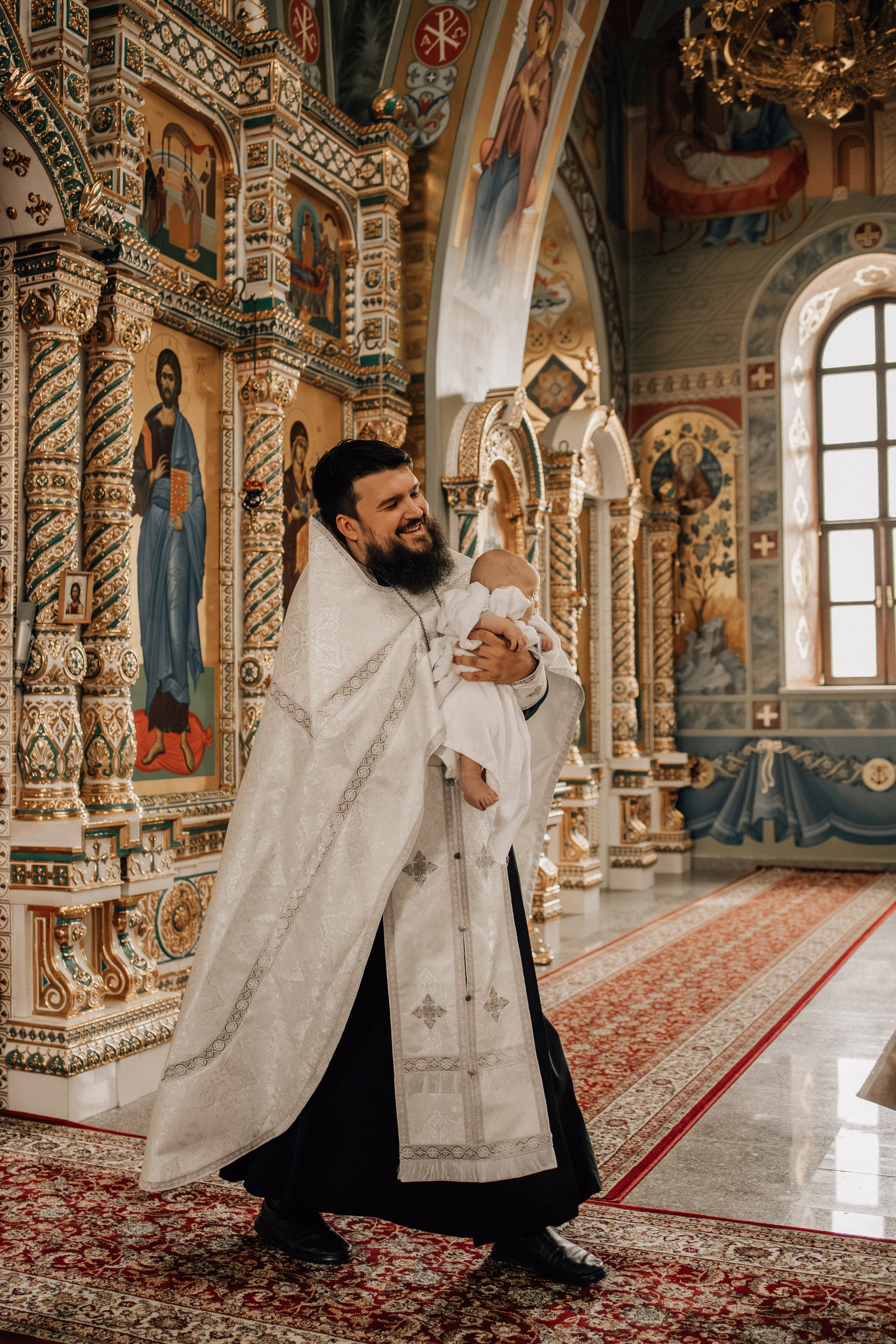 Съемка крещения в Воронеже, фотосессия крещения