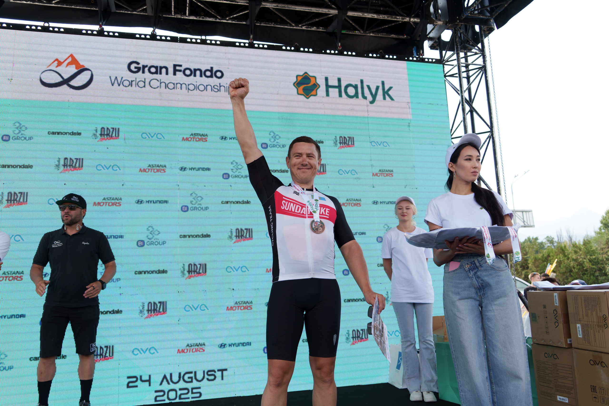 Grand Fondo World Championship. Профессиональная съемка в Алматы