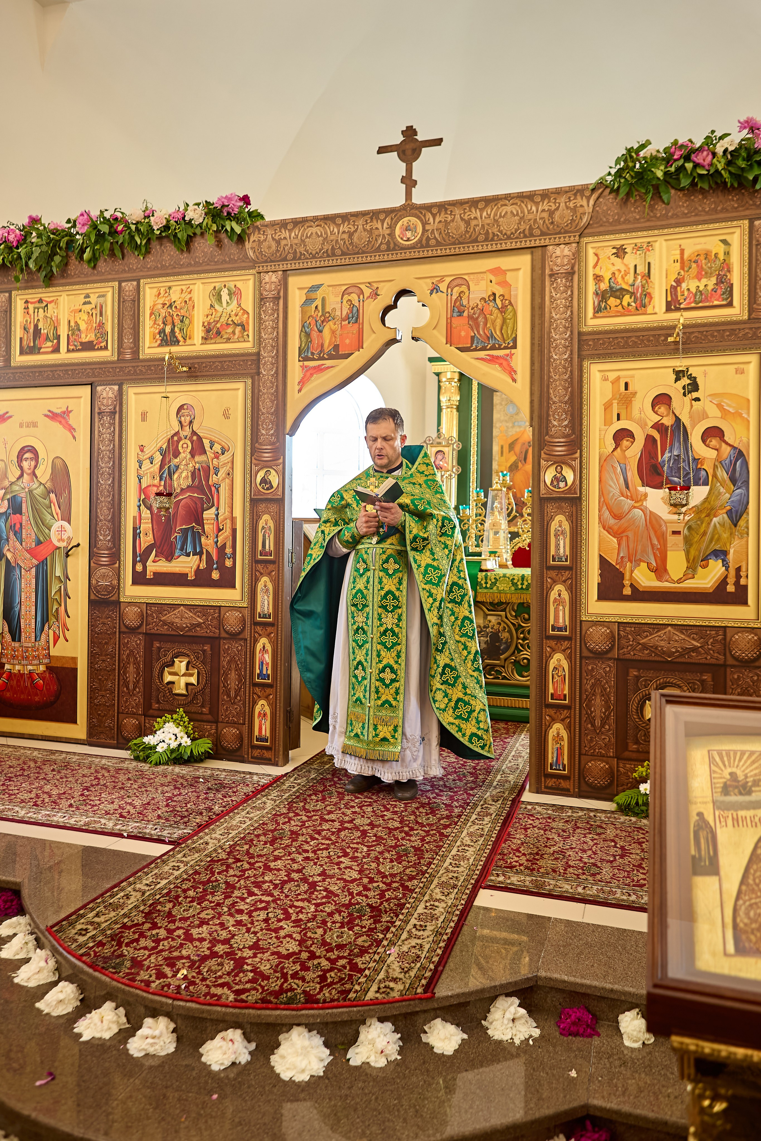 Троица в Церкви Троицы Живаначальной. Фотограф Анастасия Лёвушкина