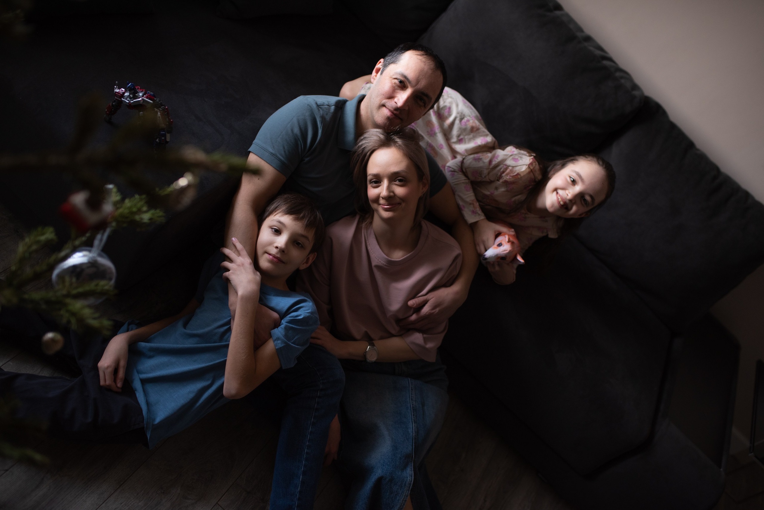 Ира, Денис, Артем и Алиса. Семейный и детский фотограф в Новосибирске и Краснообске — Анна Ким