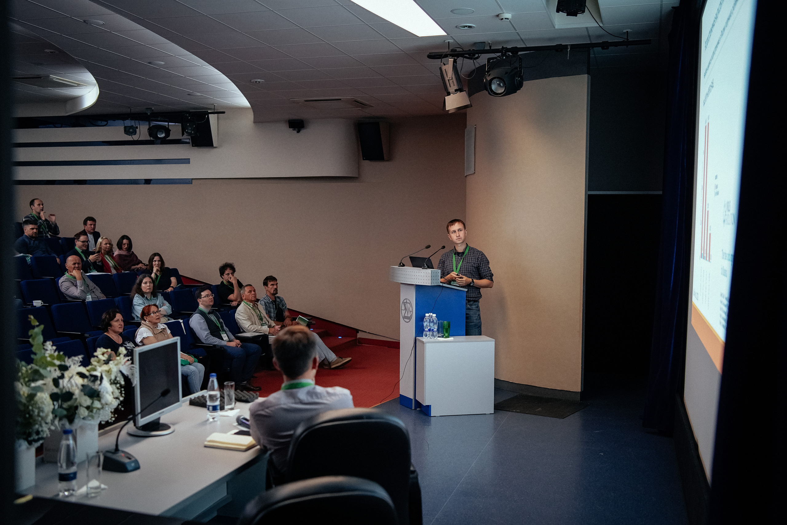 Научная конференция. Репортажный фотограф в Новосибирске. Алексей Гриценко