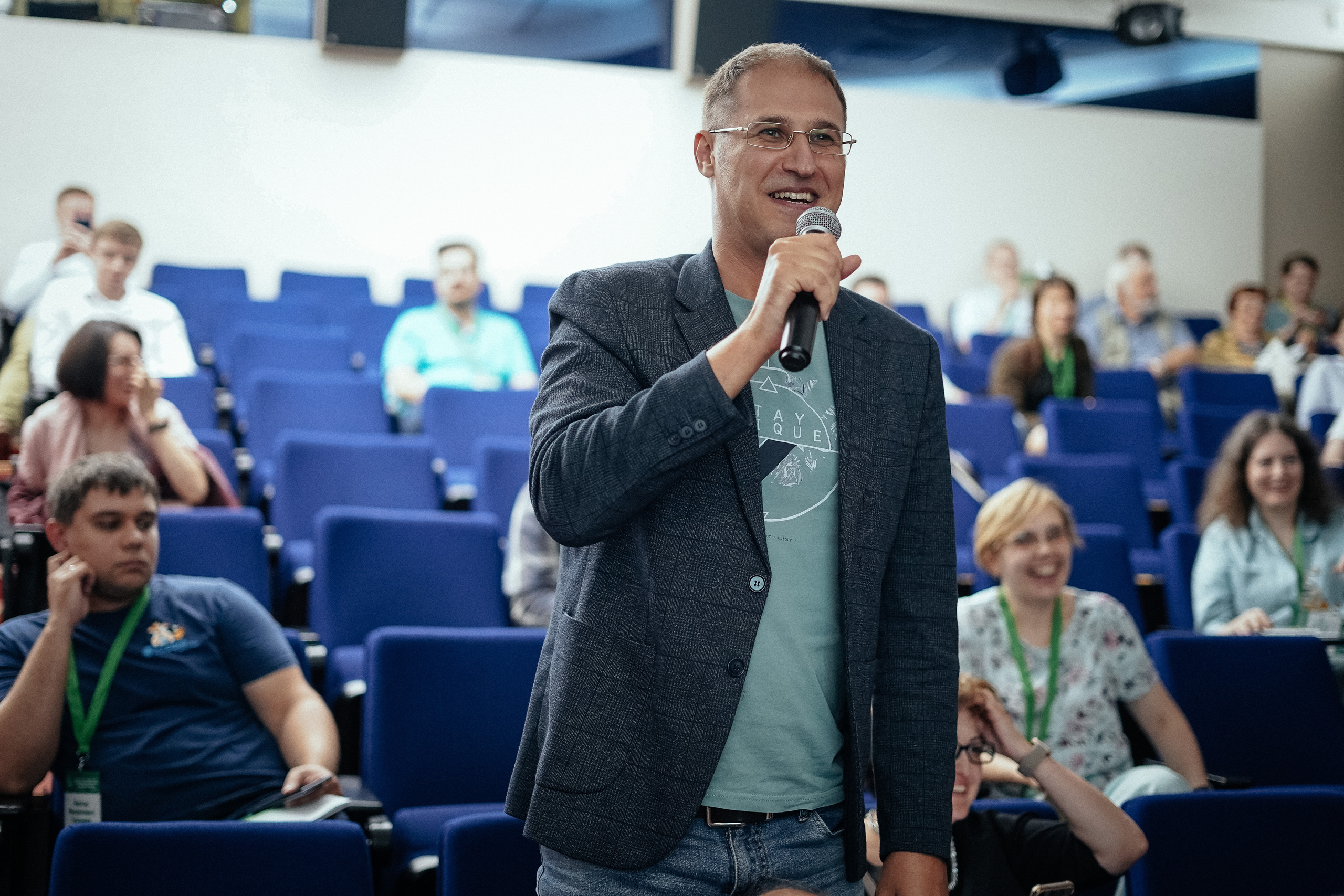 Научная конференция. Репортажный фотограф в Новосибирске. Алексей Гриценко