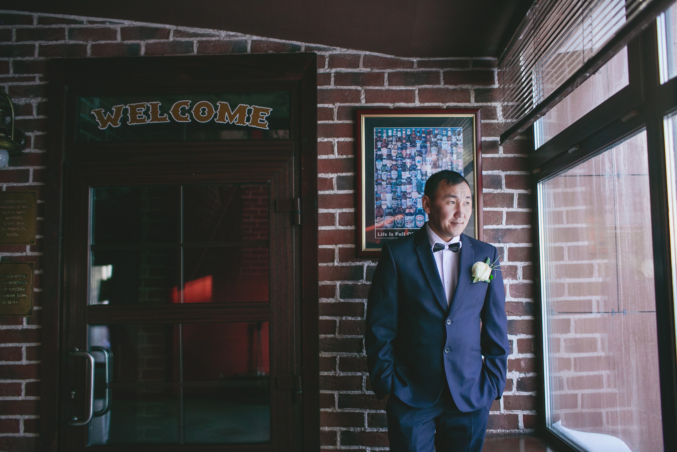 Зимнее свадебное фото. Фотограф Надежда Куин, Якутск